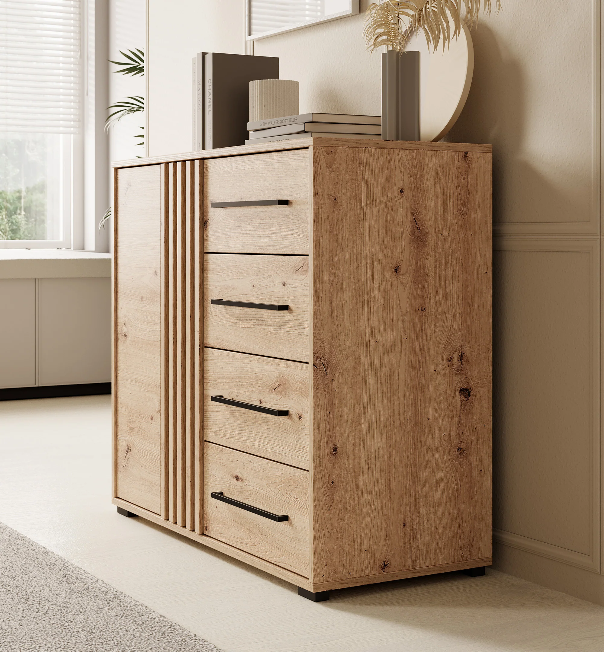 Adyson - Dressoir - Eiken - 93x40x82 cm - Image 4