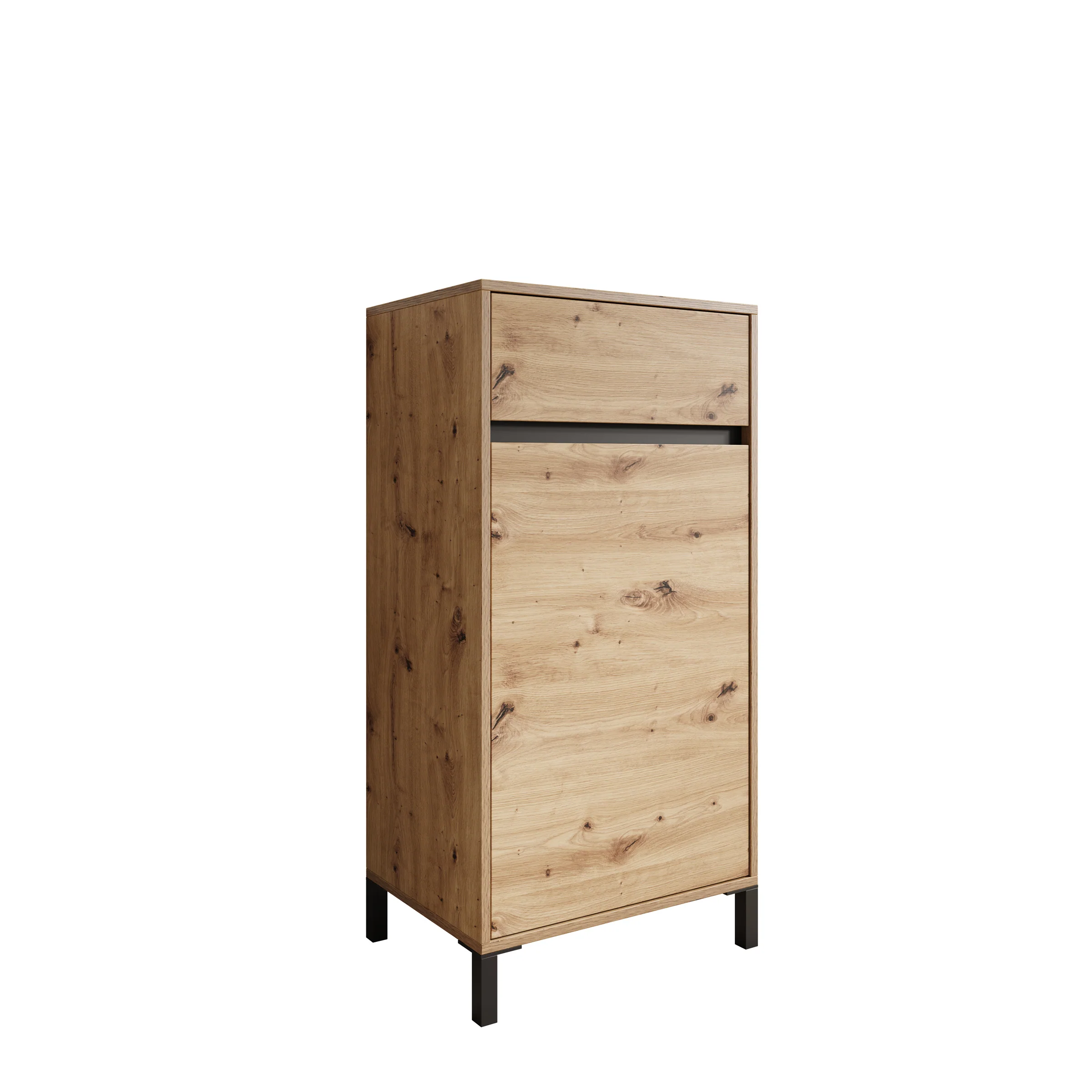 Alessa - Schoenenkast - Eiken - 55x40x110 cm - Image 7