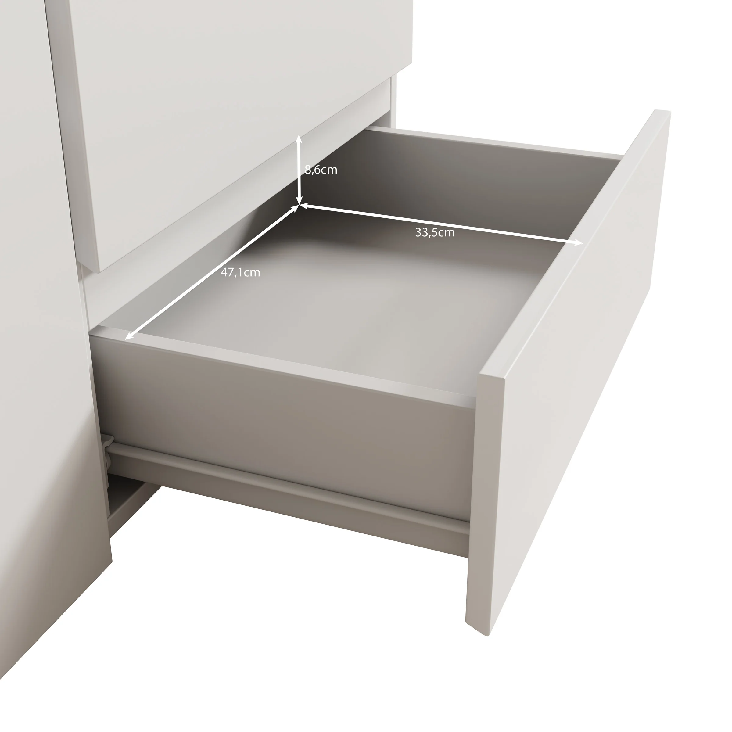 Aroji - Dressoir - Zwart - 138x40x78 cm - Image 7