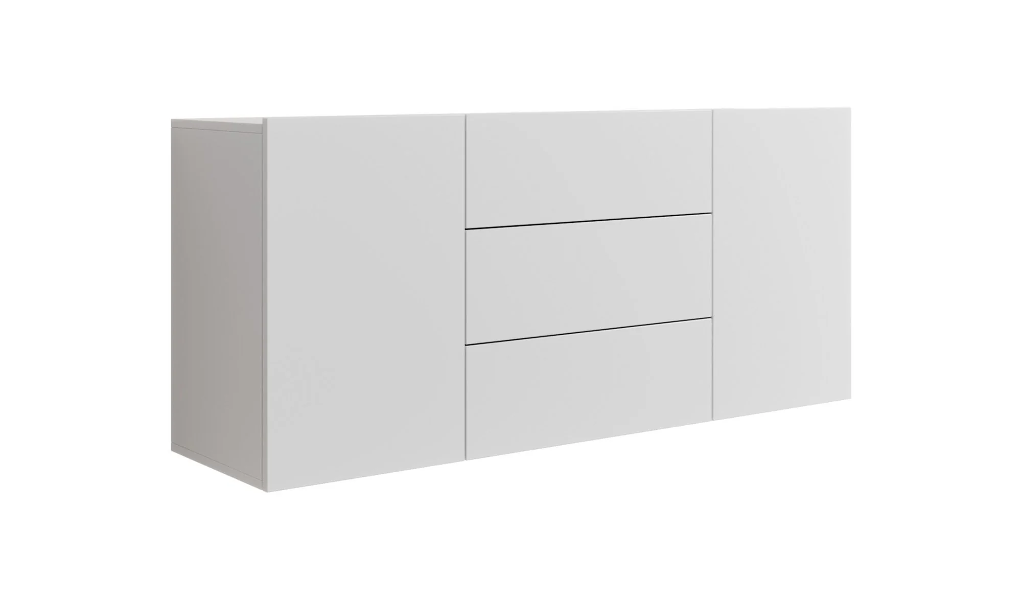 Asilento - Dressoir - Wit - 140x35x61 cm - Image 9