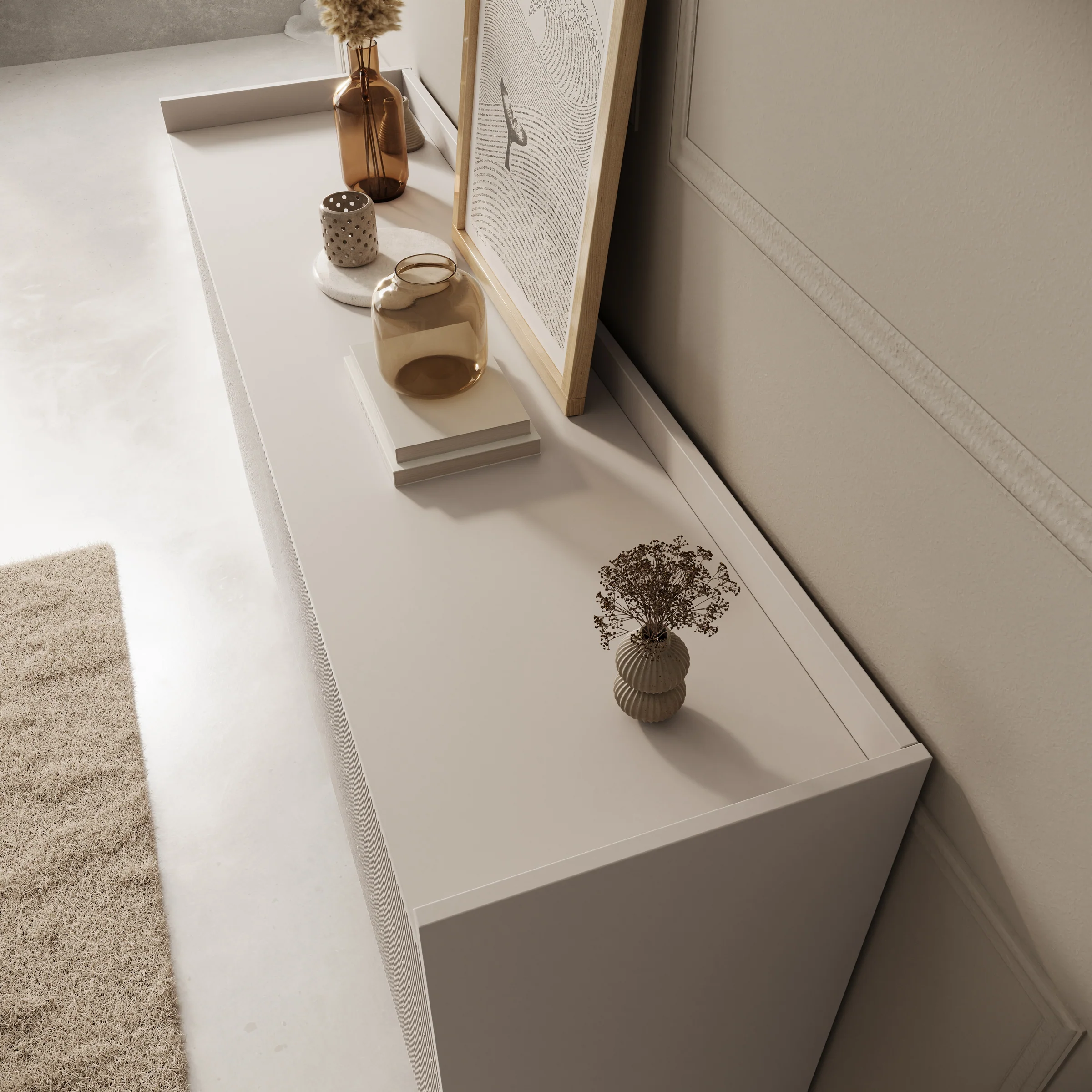 Asty - Ladekast met 6 lades - Beige - 150x41x92 cm - Image 5