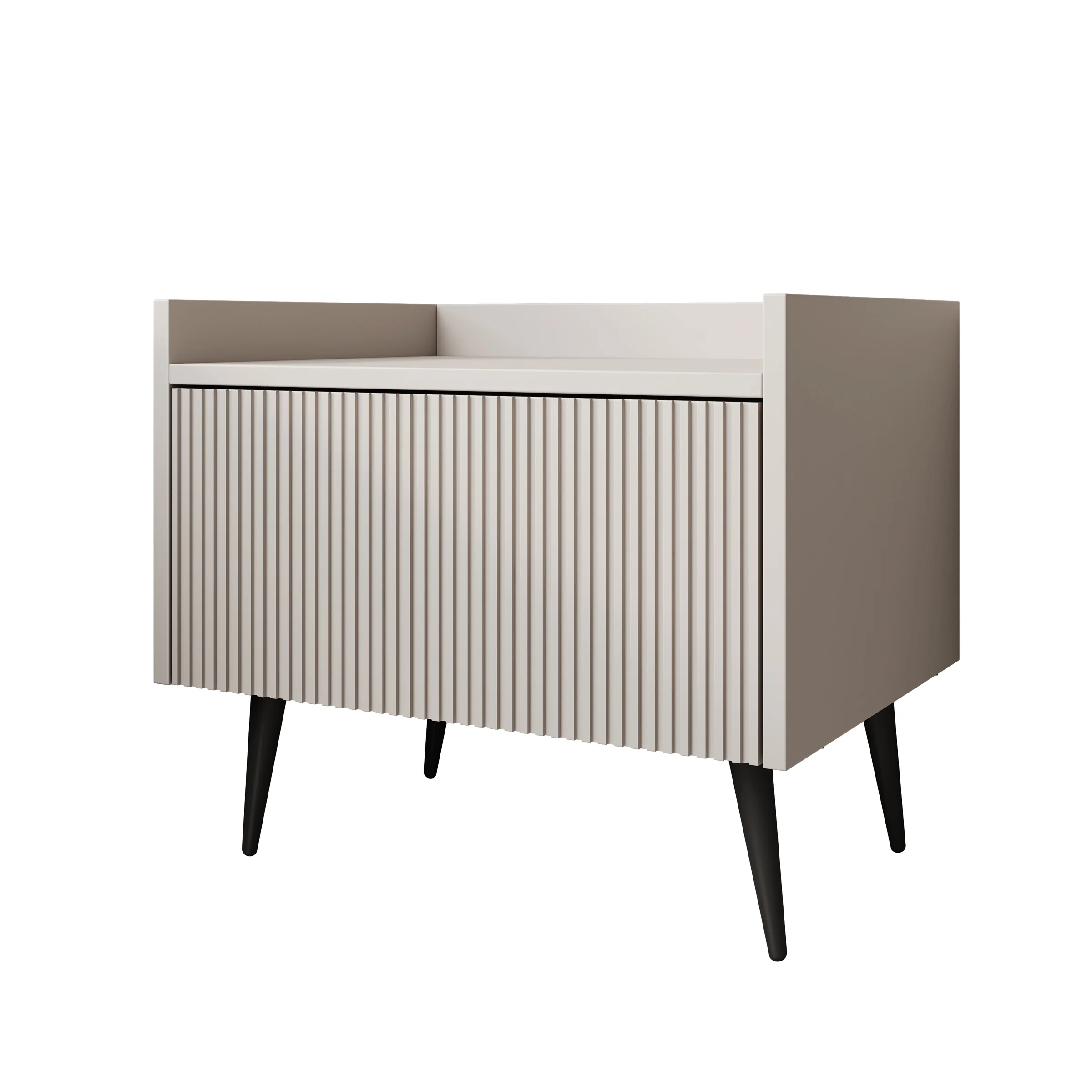 Asty - Nachtkastje - Beige - 52x41x45 cm - Image 6