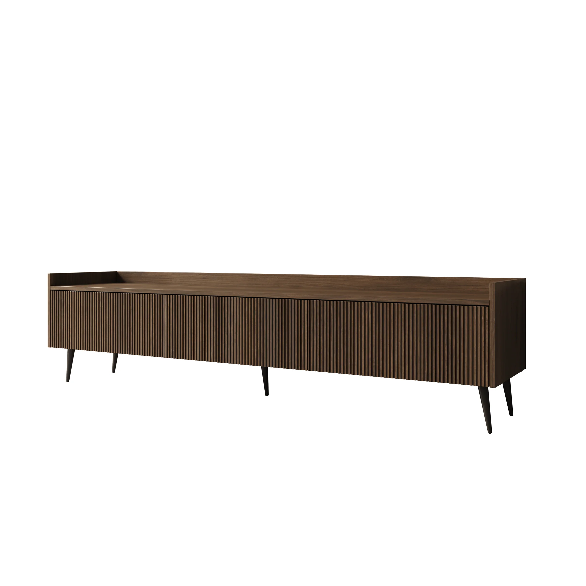 Asty - TV-Meubel - Donker eiken - 180x40x45 cm - Image 7