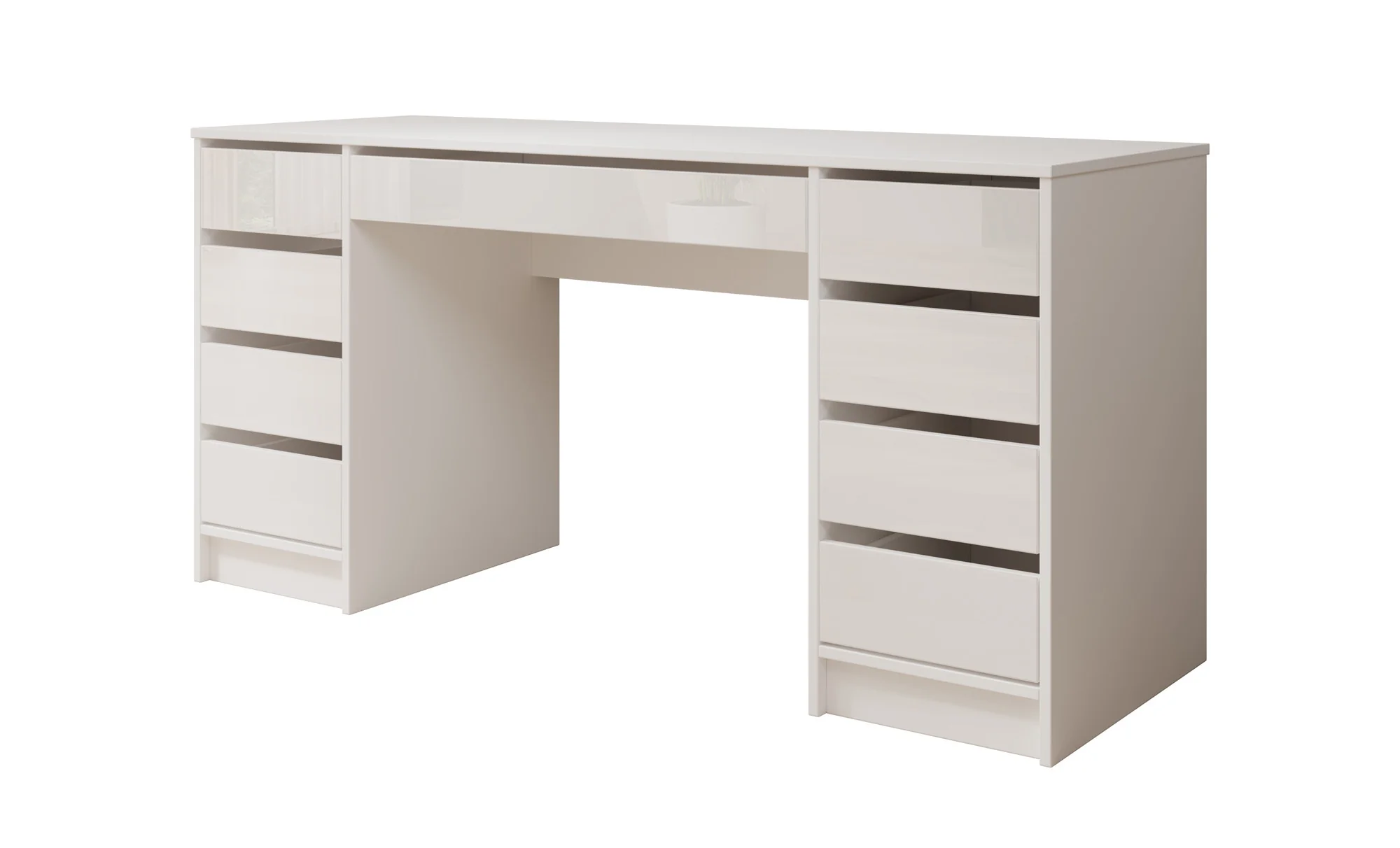 Avio 2 - Bureau - Wit hoogglans - 154x55 cm - Image 8