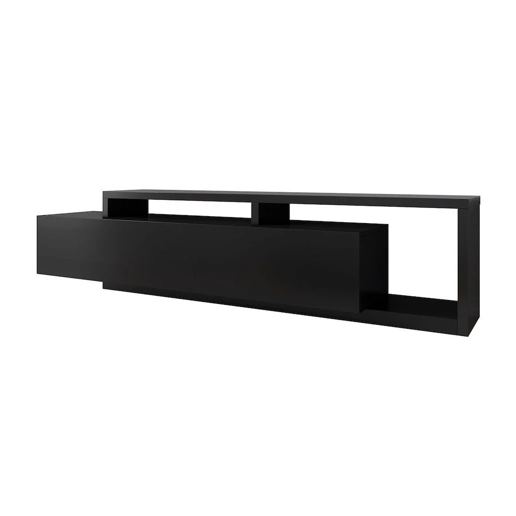 Bello - TV-Meubel -  met lade - Mat zwart  - 219 cm - Image 6