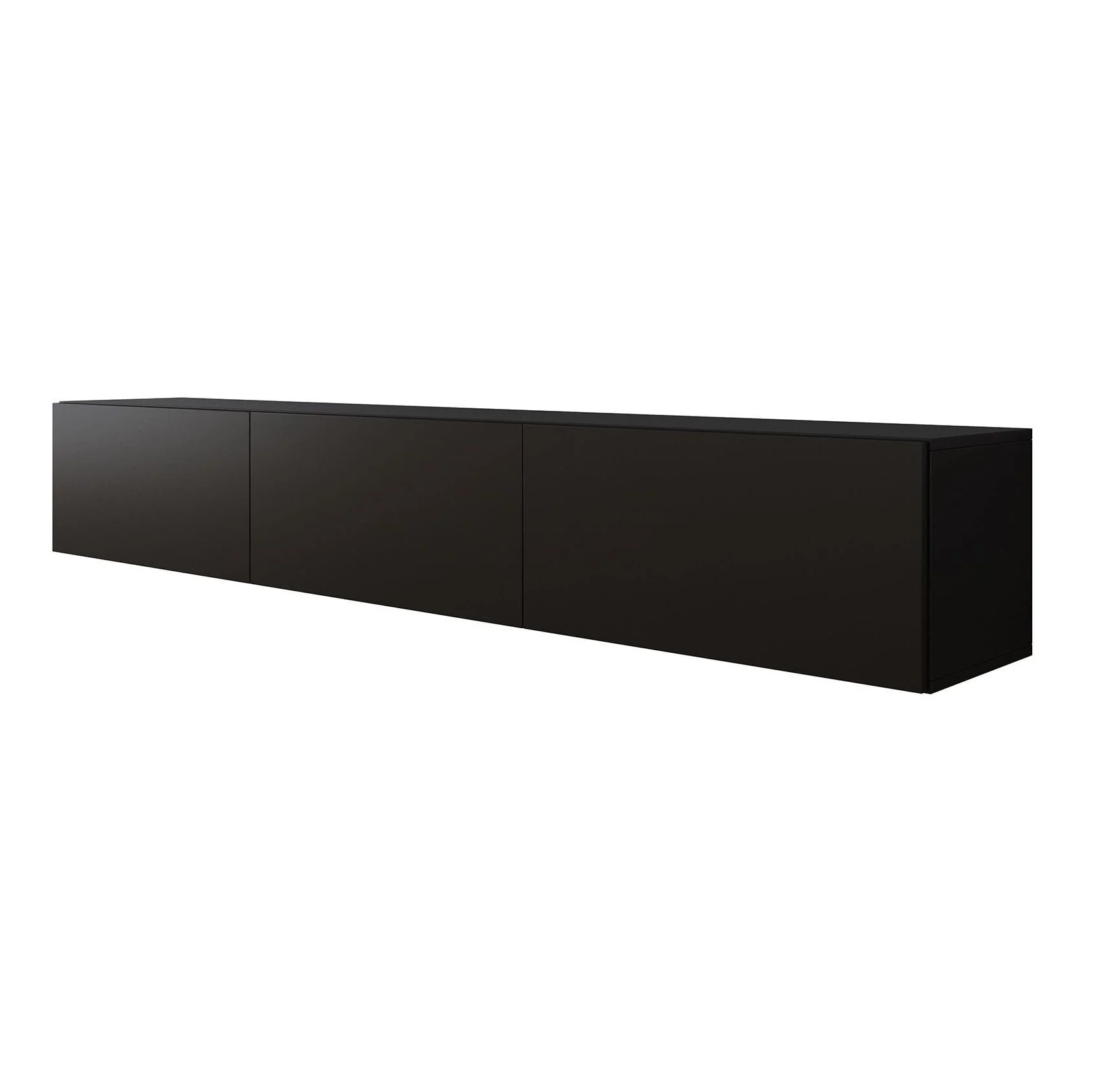 Bonzo - TV-Meubel - Mat zwart - 180x33x30 cm - Image 6