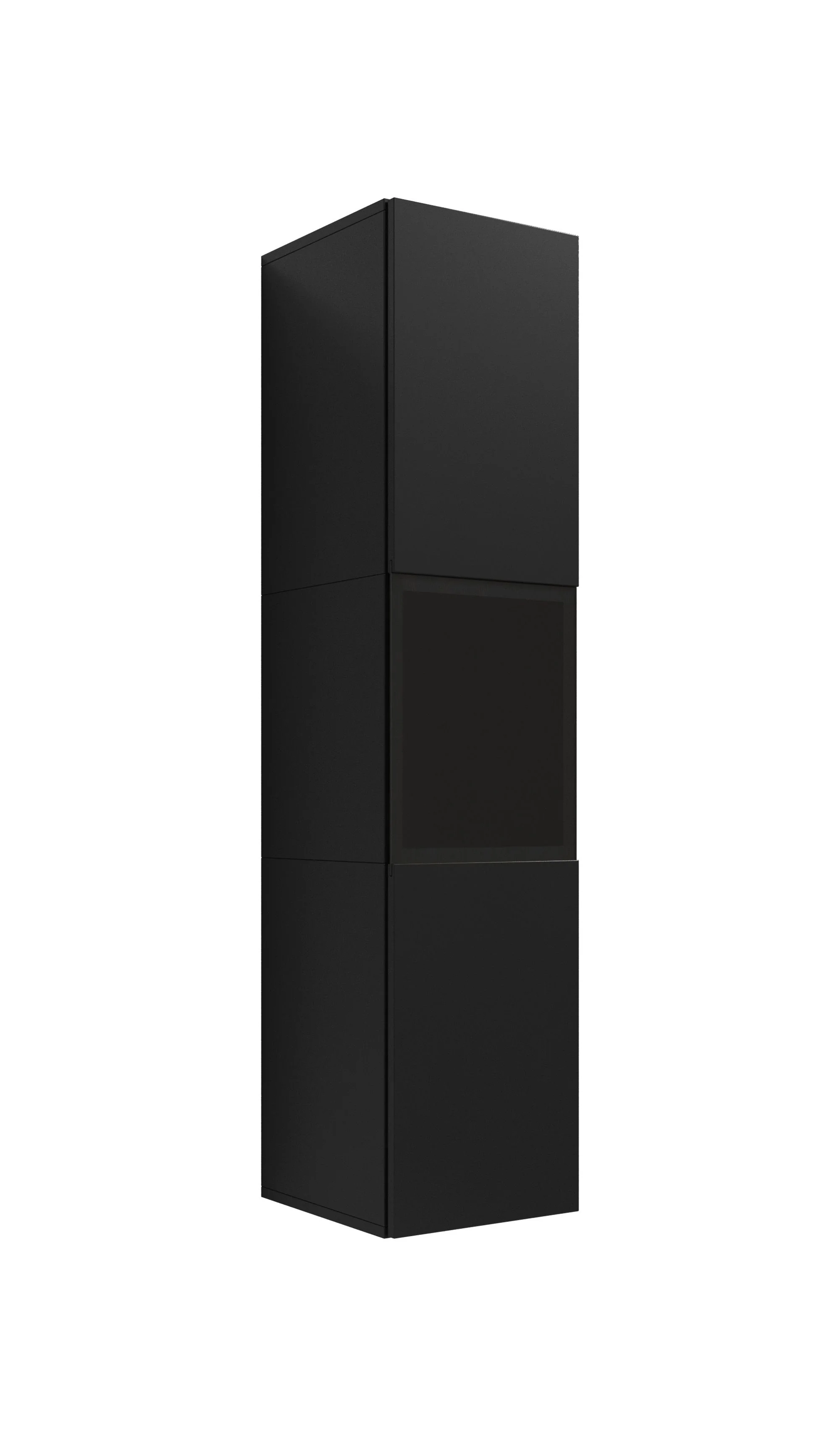 Bonzo - Vitrinekast - Zwart - 30x33x130 cm - Image 6