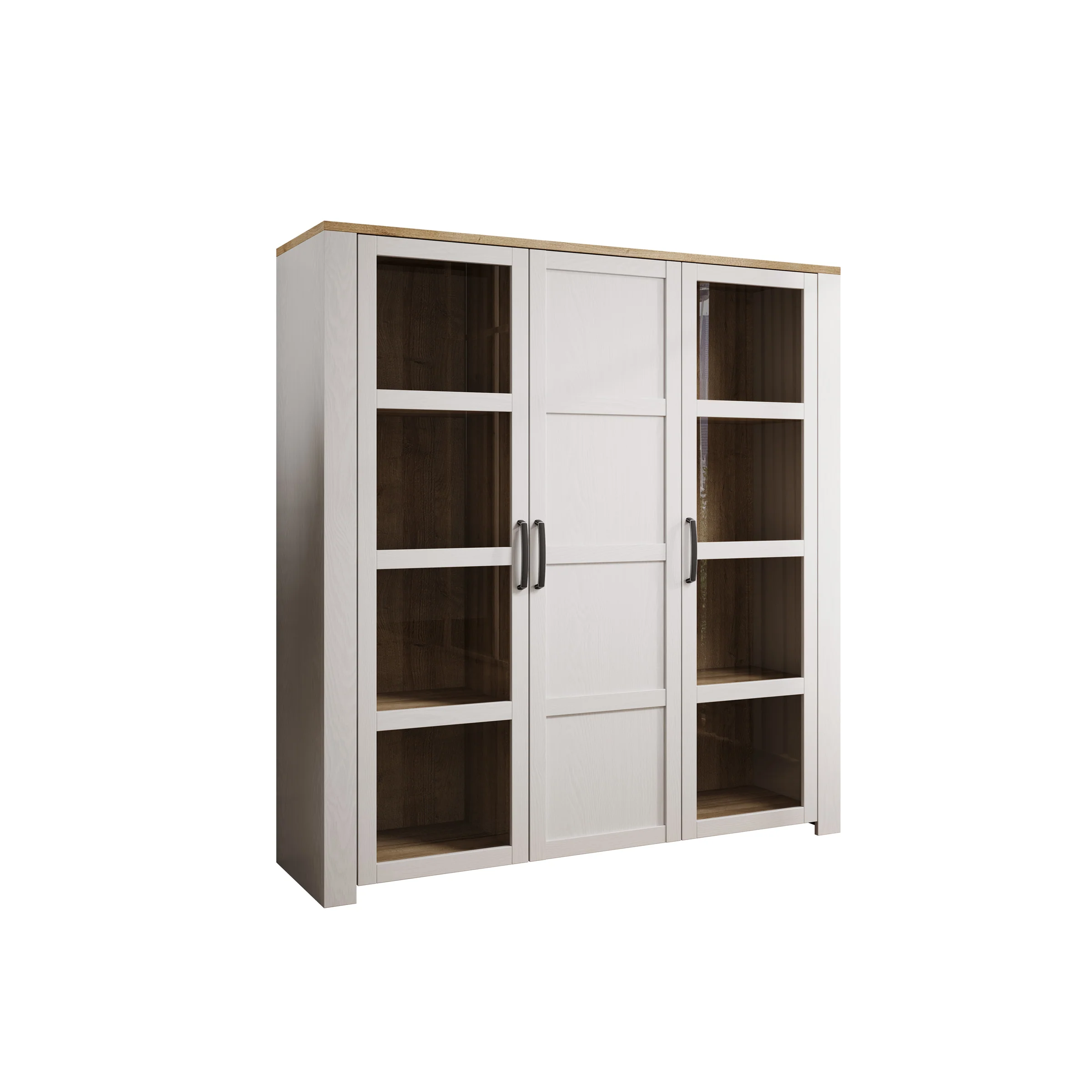Borello - Buffetkast - Wit - 151x42x161 cm - Image 6
