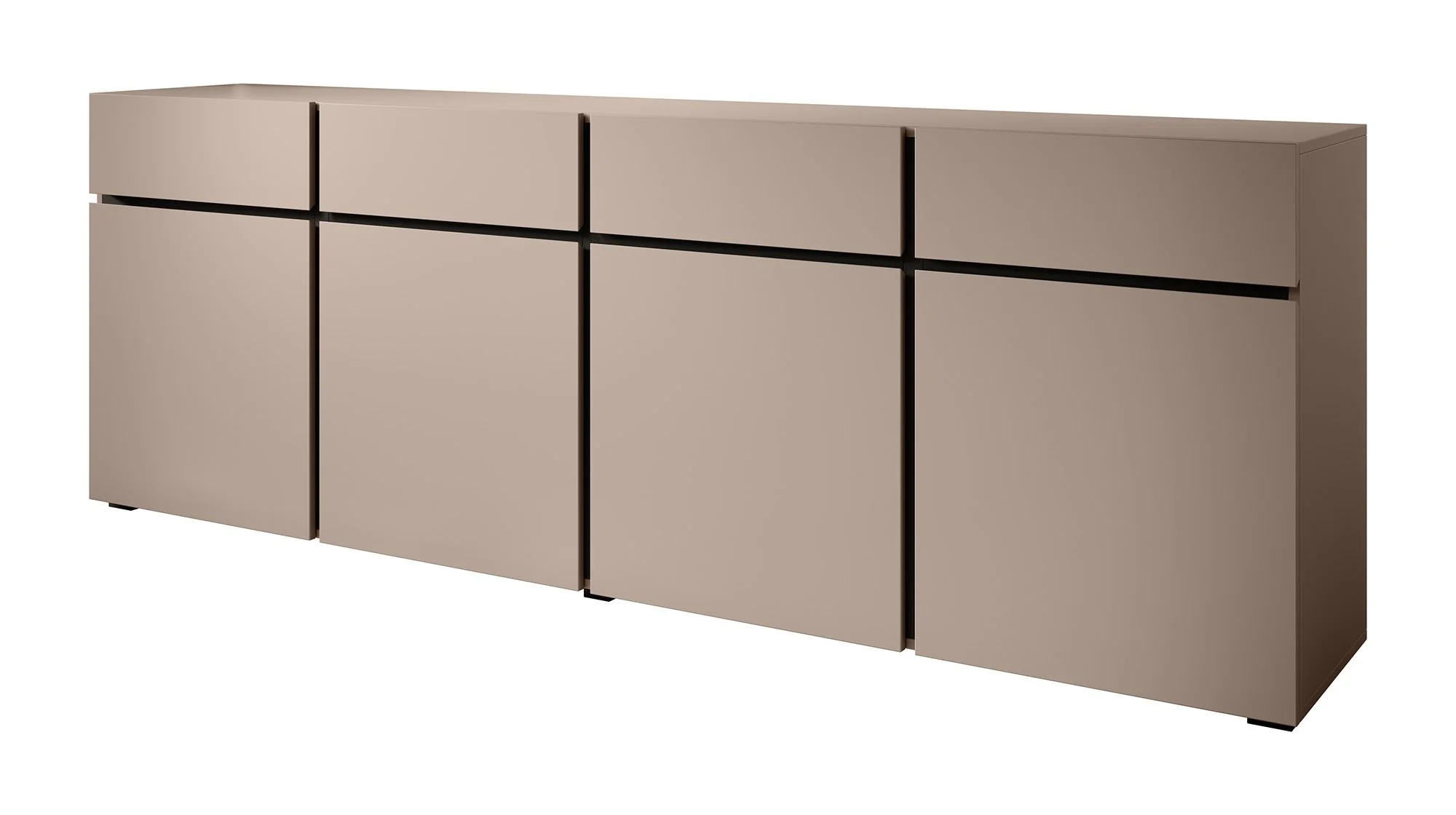 Cainan - Dressoir - Beige/zwart - 225x40x78 cm - Image 7