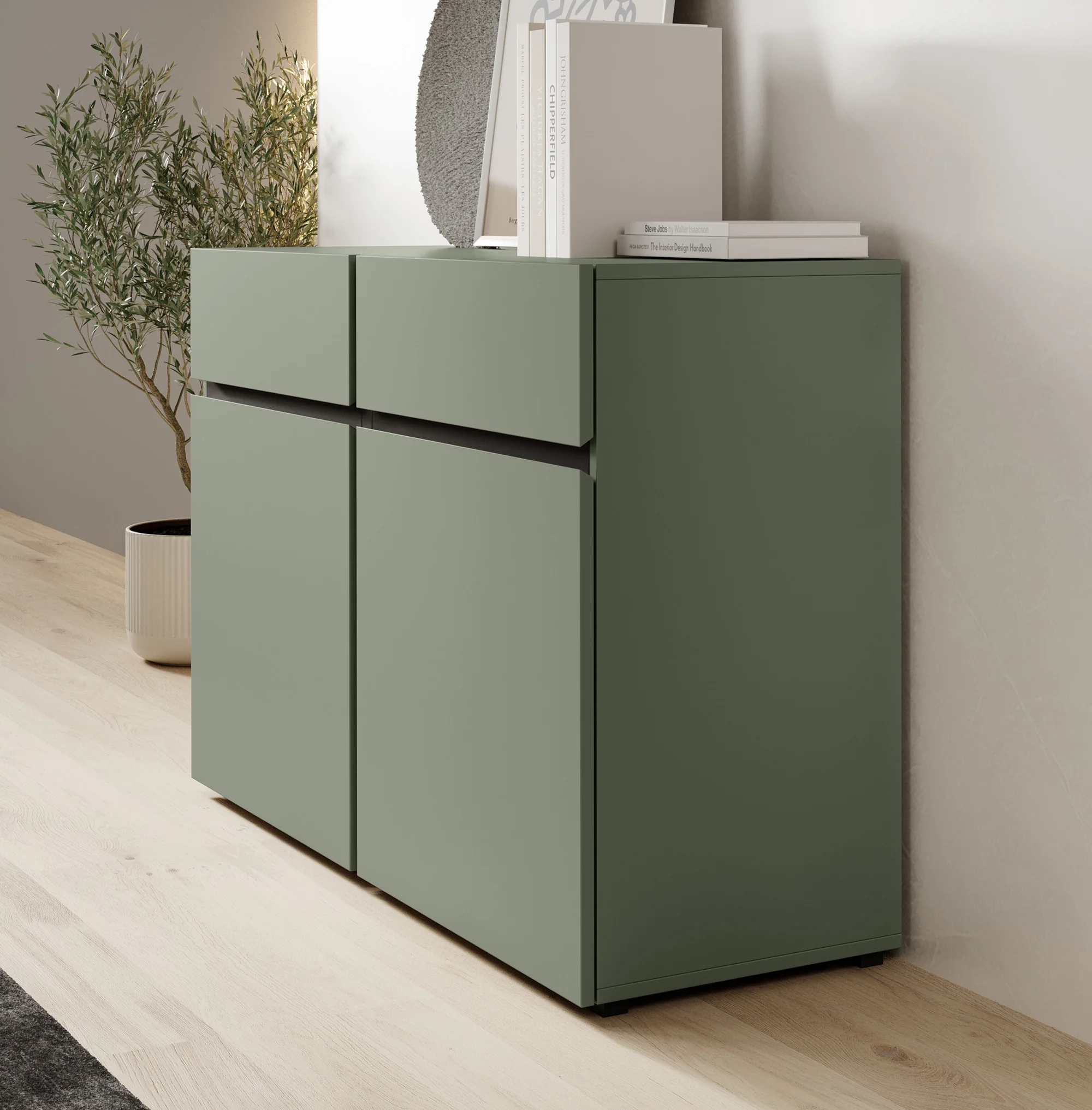 Cainan - Dressoir - Groen - 119x40x78 cm - Image 4