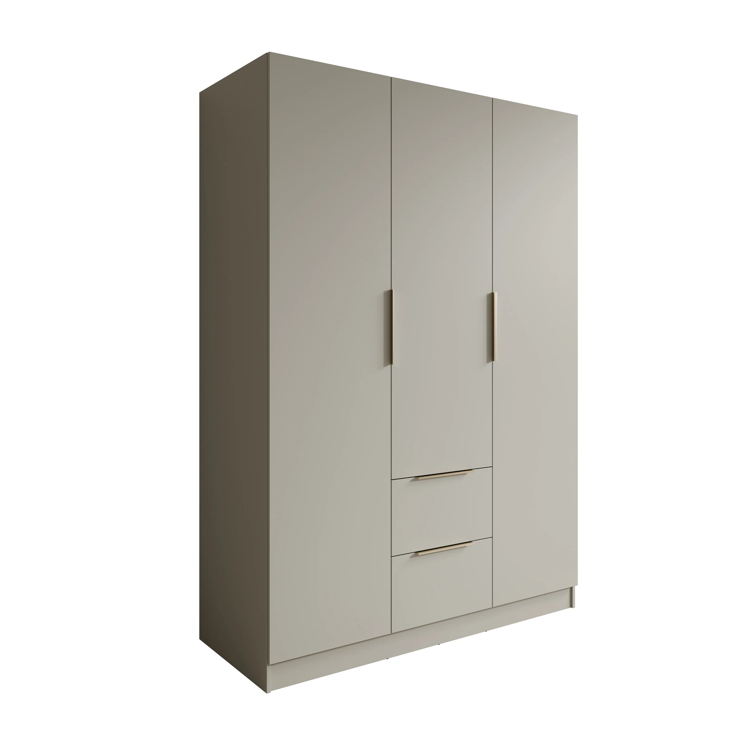 Caliero - Kledingkast 3-deurs - Beige - 150x60x216 cm - Image 7