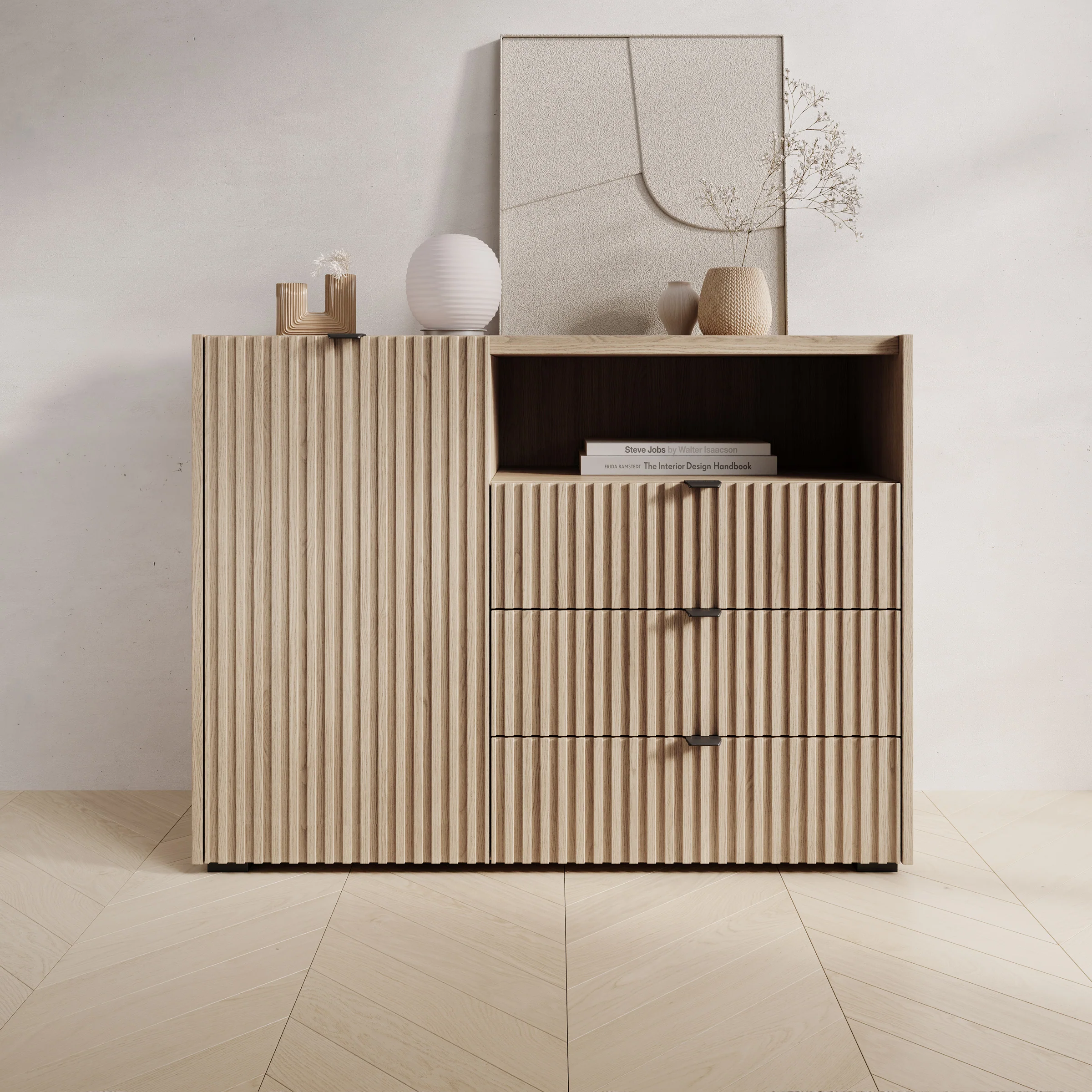 Callahan - Dressoir - Eiken - 106x40x80 cm - Image 3