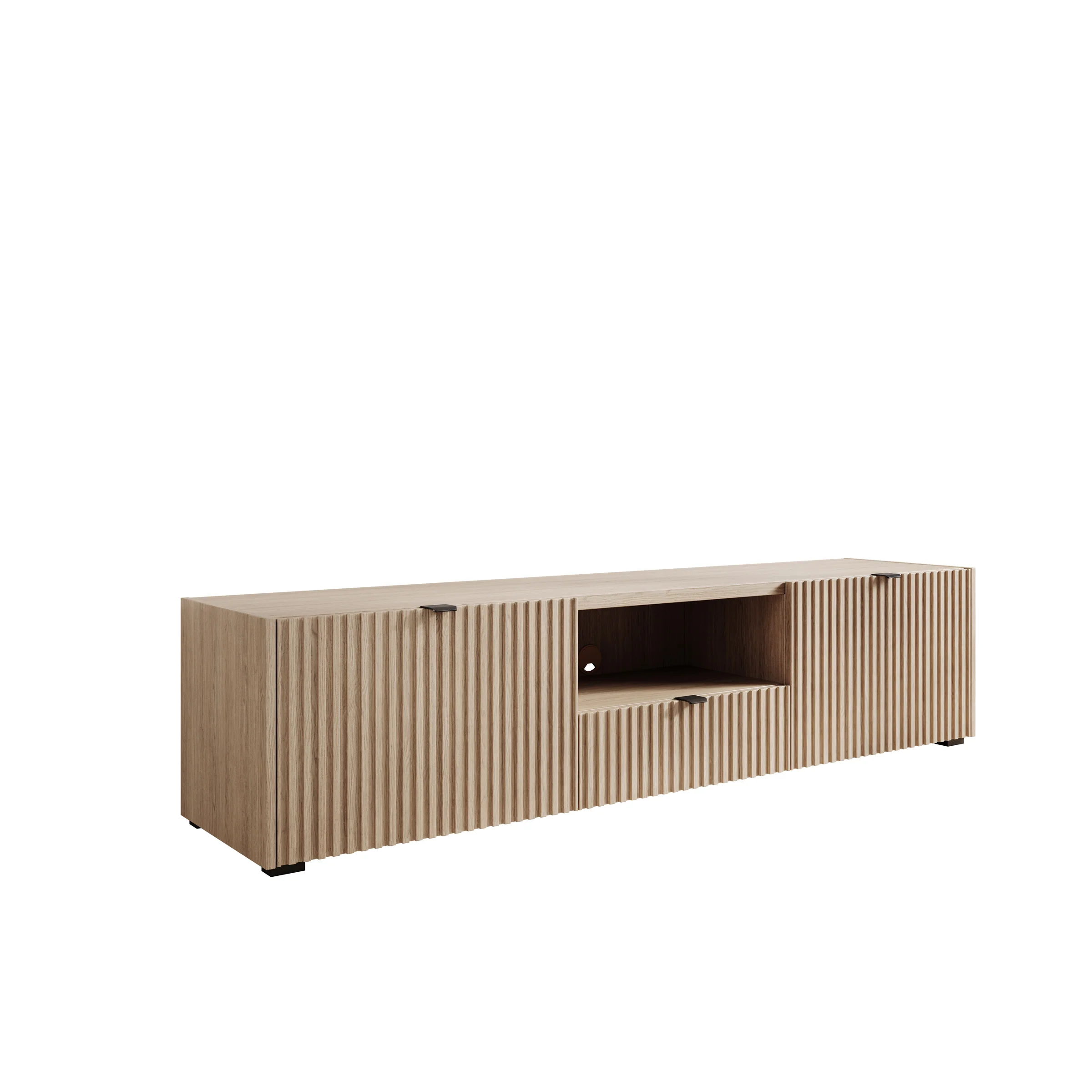 Callahan - TV-Meubel - Eiken - 179x40x42 cm - Image 8