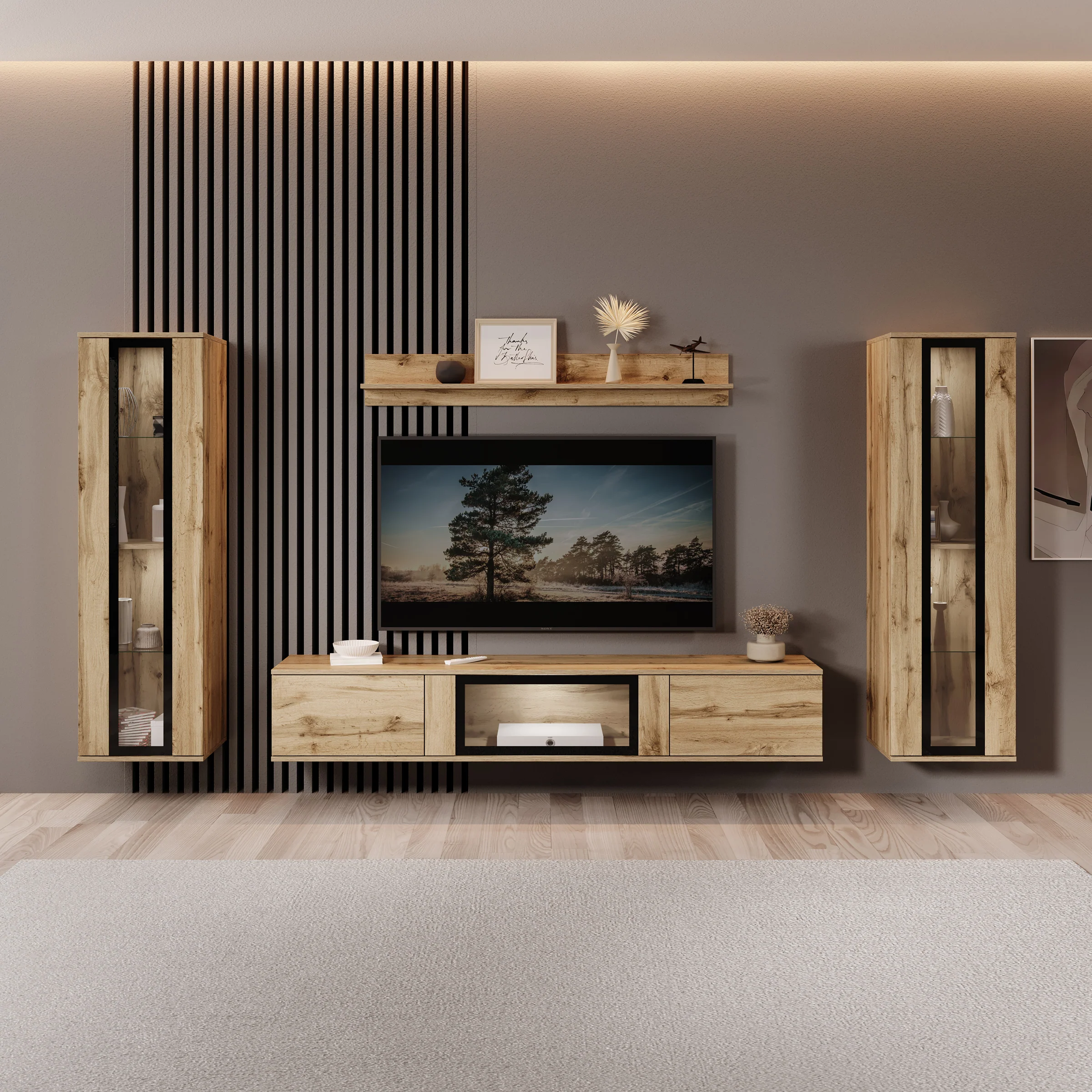 Capone - Wandmeubel - Eiken - Image 3
