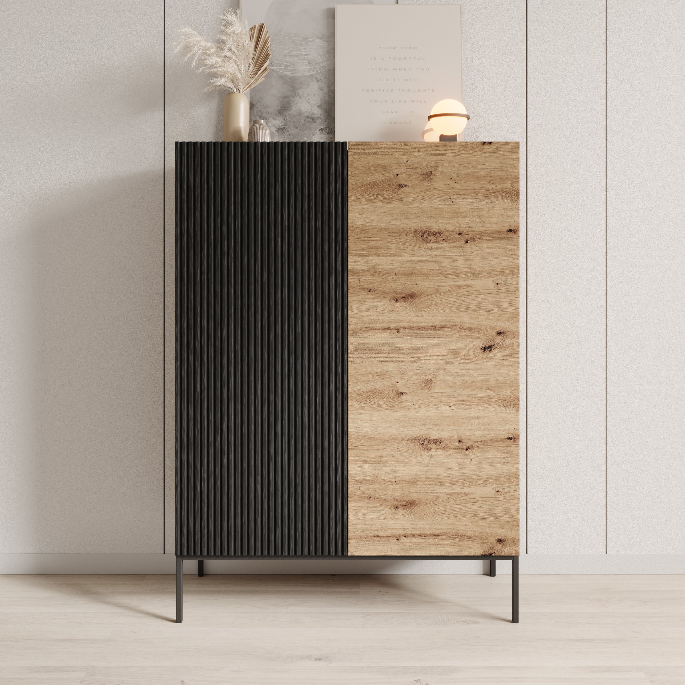 Capri - Dressoir - Eiken - 100x42x140 cm - Image 3