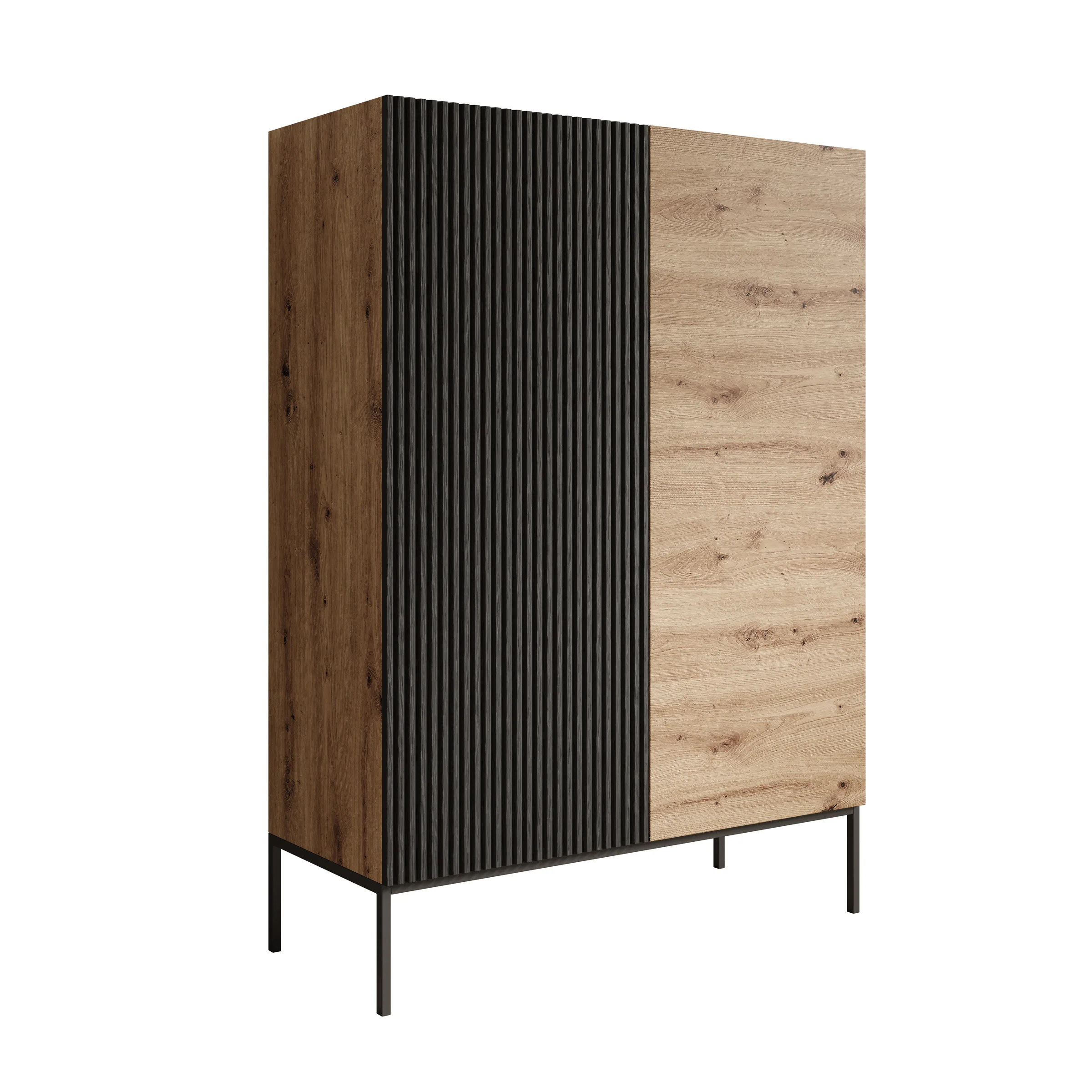Capri - Dressoir - Eiken - 100x42x140 cm - Image 7