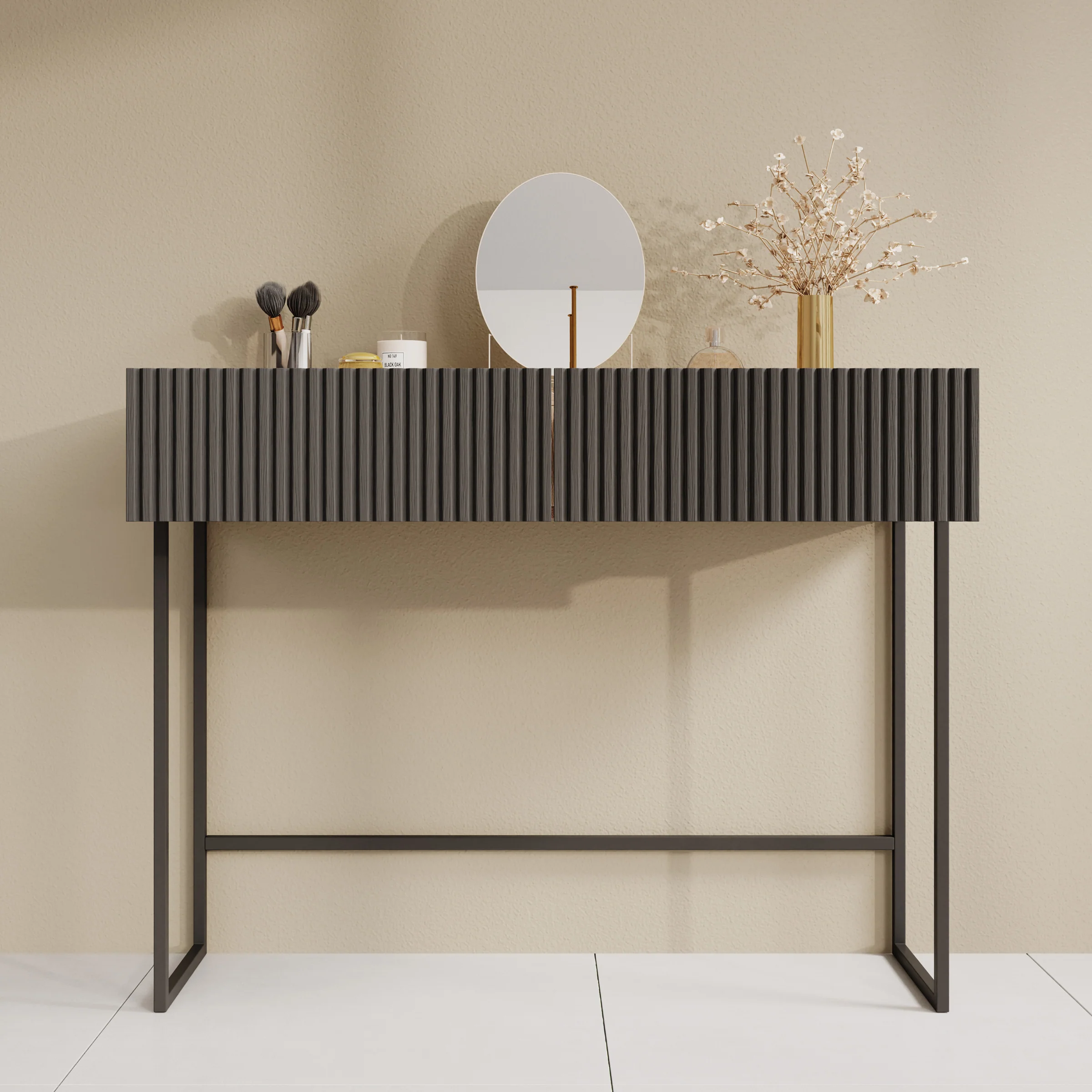 Capri - Kaptafel - Eiken - 100x32x80 cm - Image 2