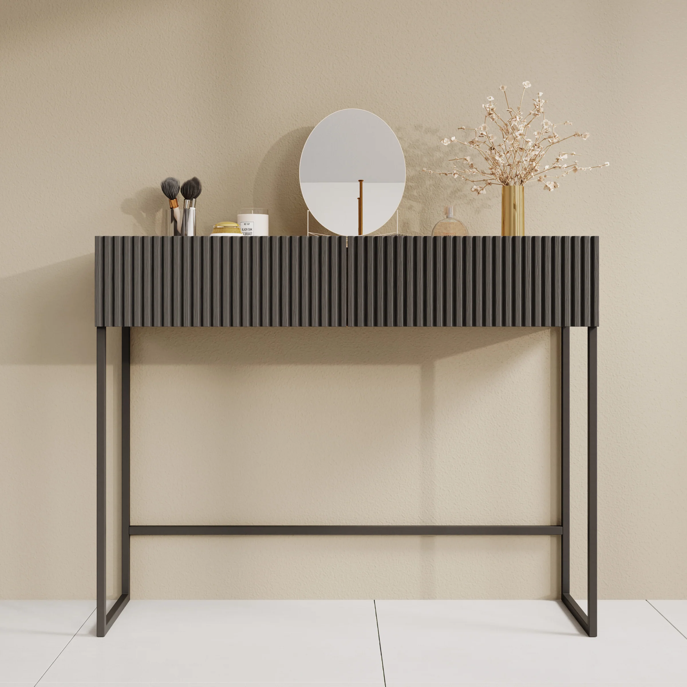 Capri - Kaptafel - Eiken - 100x32x80 cm - Image 3