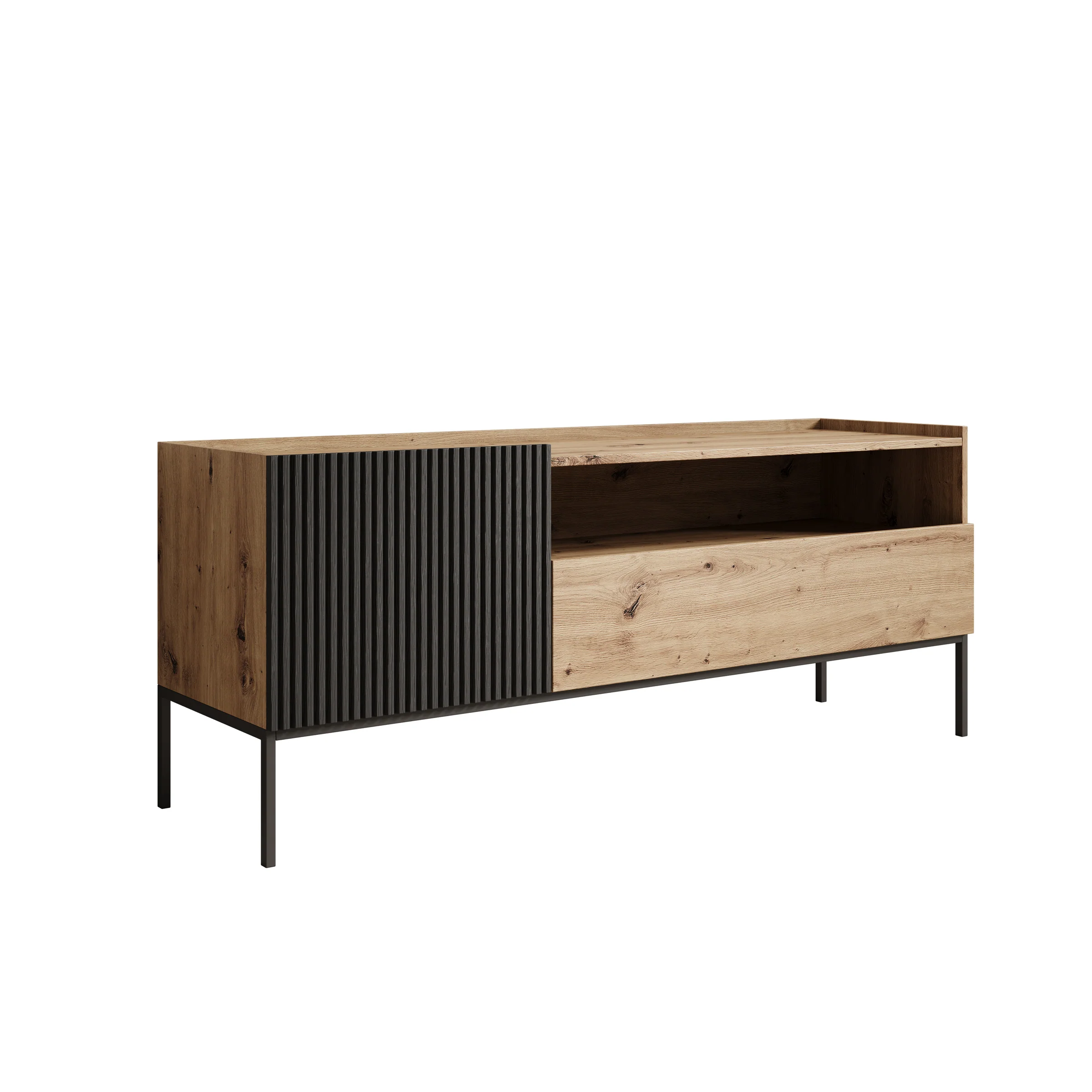 Capri - TV-Meubel - Eiken - 150x42x60 cm - Image 7