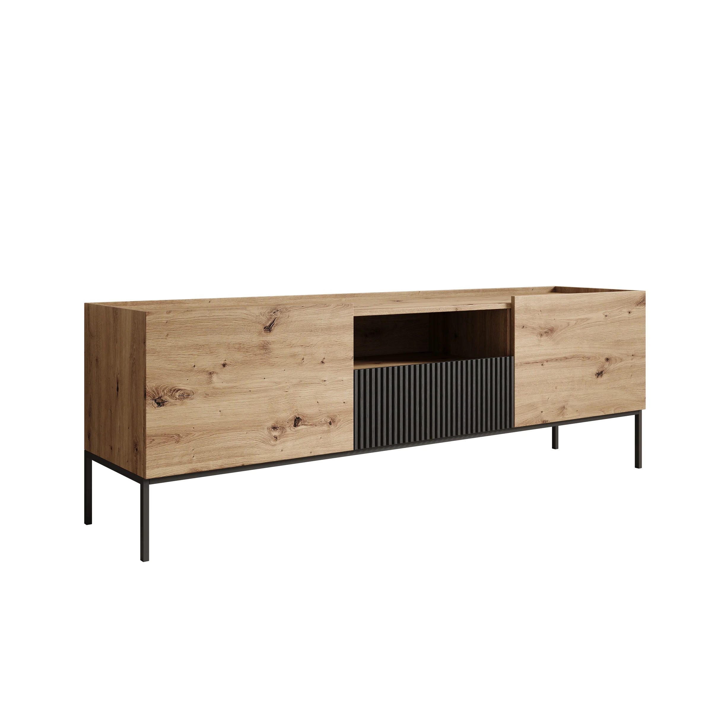 Capri - TV-Meubel - Eiken - 180x42x60 cm - Image 8