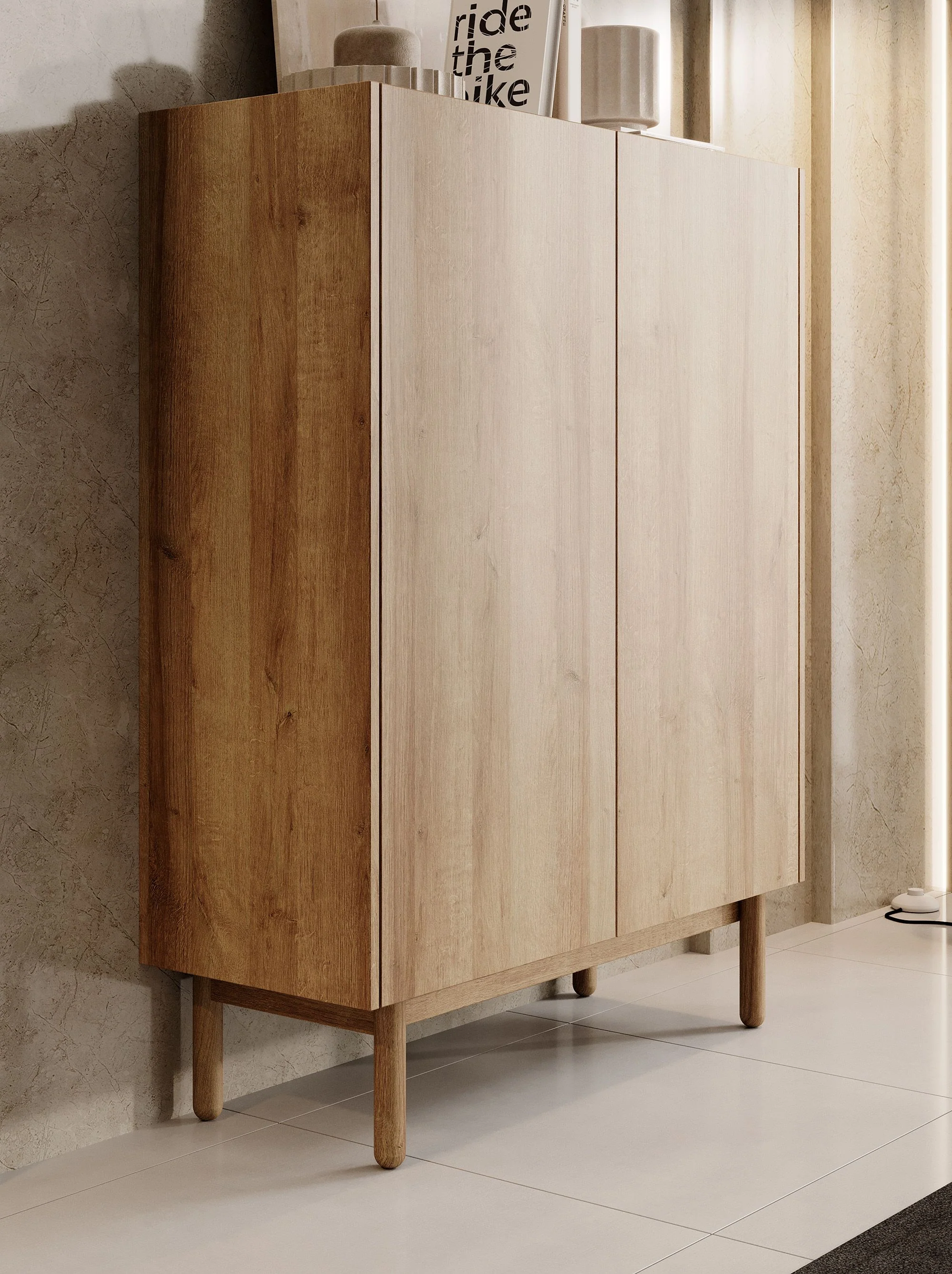 Cayenne - Dressoir - Eiken - 97x37x122 cm - Image 2