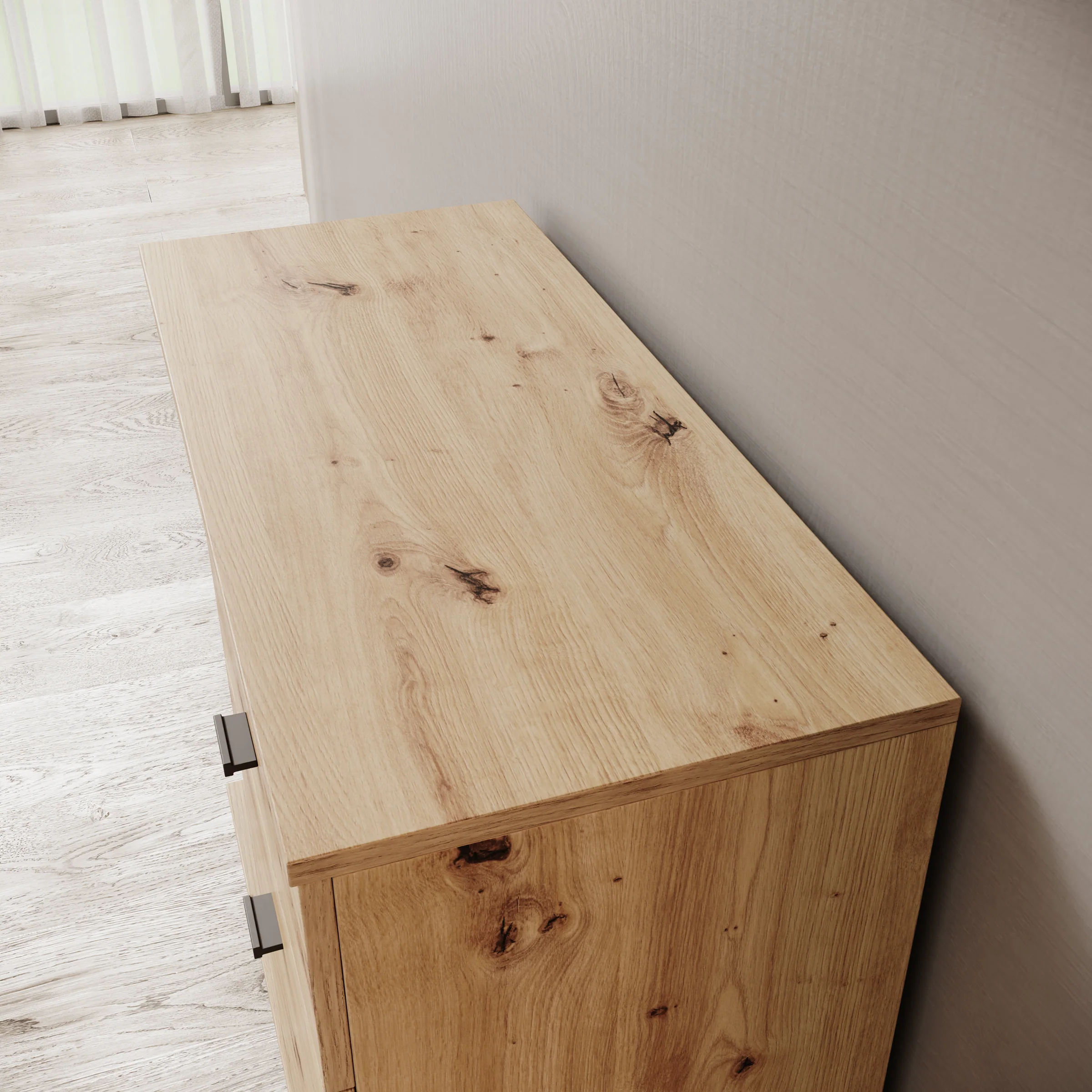 Celeste - Dressoir - Eikenpatroon - 77x35x73 cm - Image 5