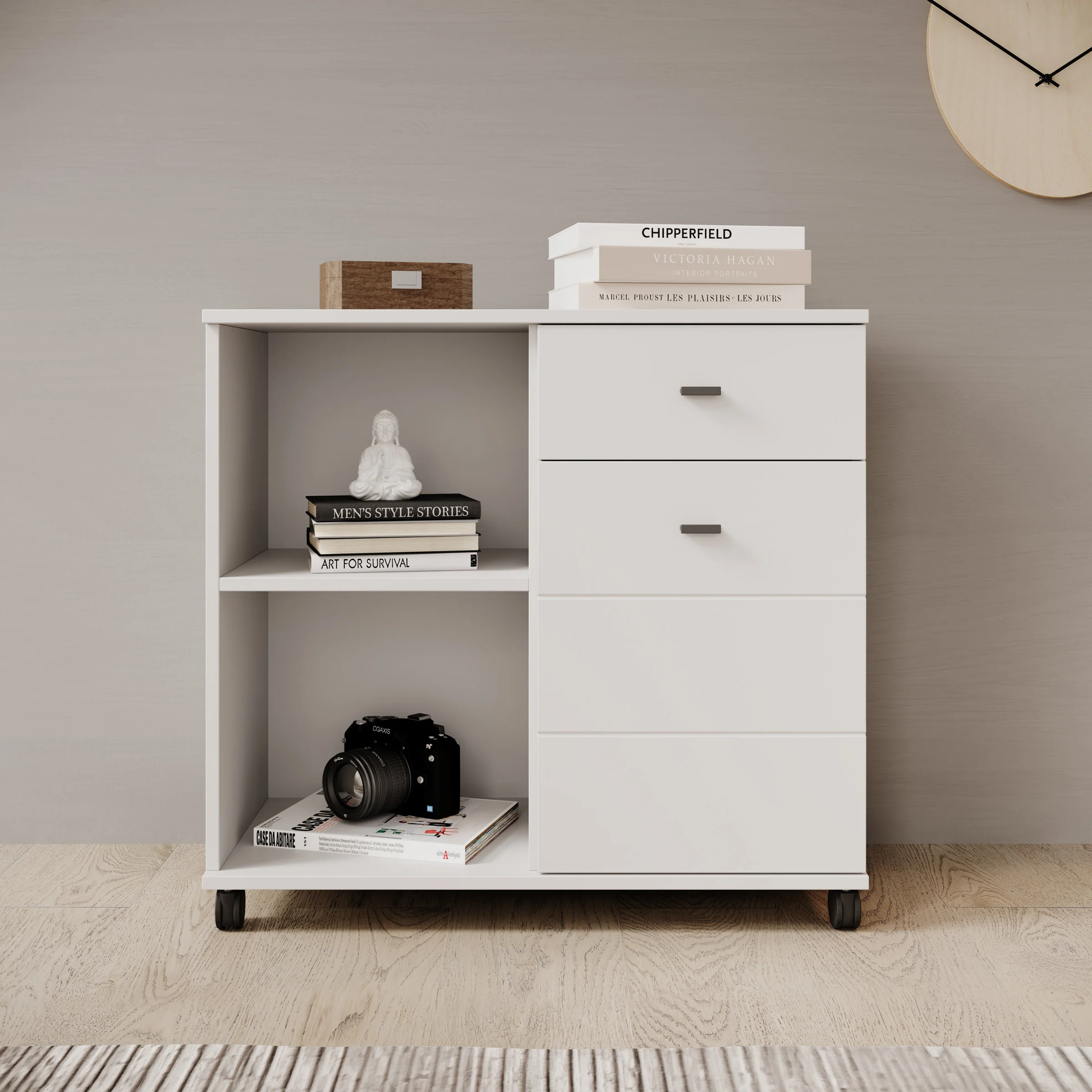 Celeste - Dressoir - Wit - 77x35x73 cm - Image 3
