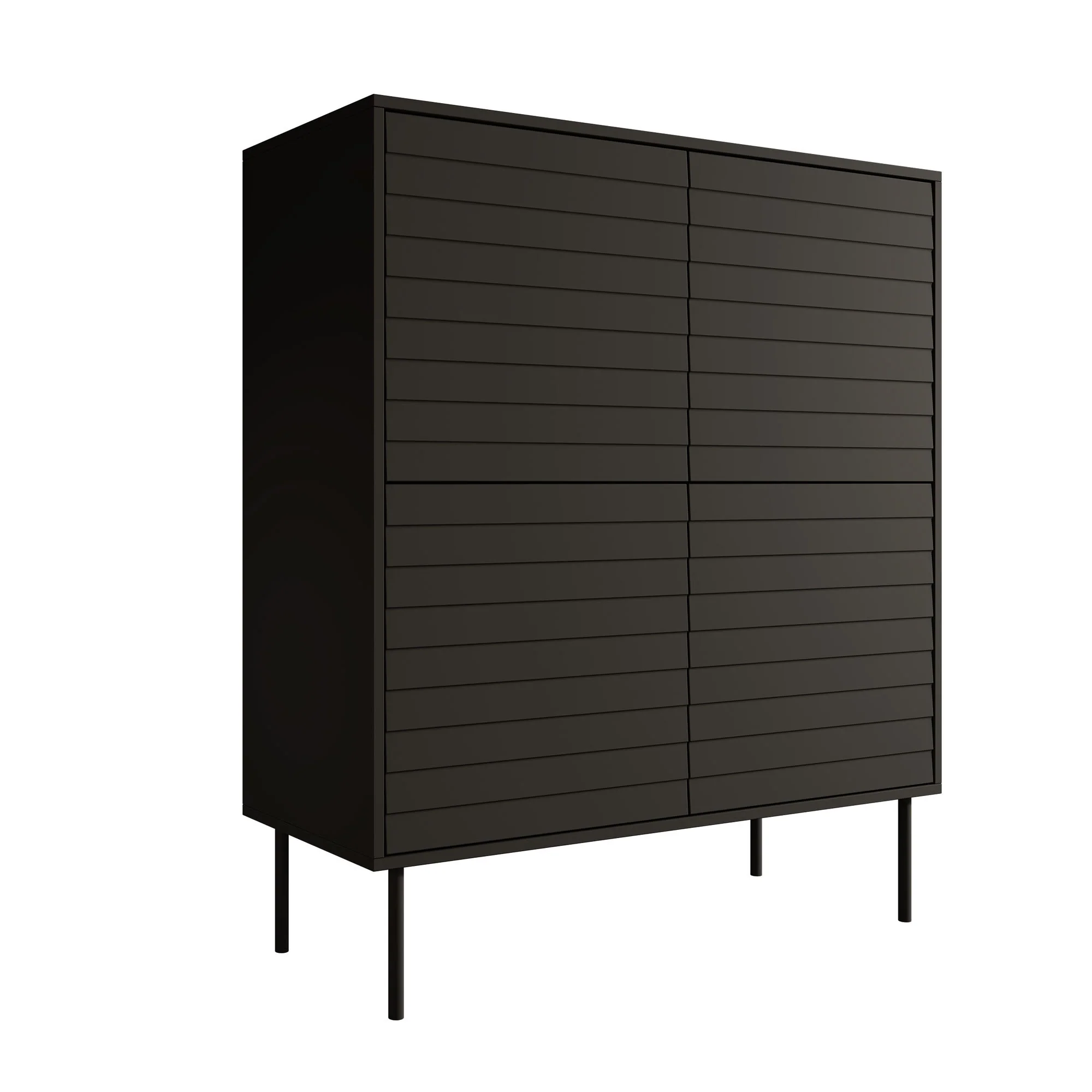 Cordoba - Dressoir - Zwart - 102x40x118 cm - Image 6