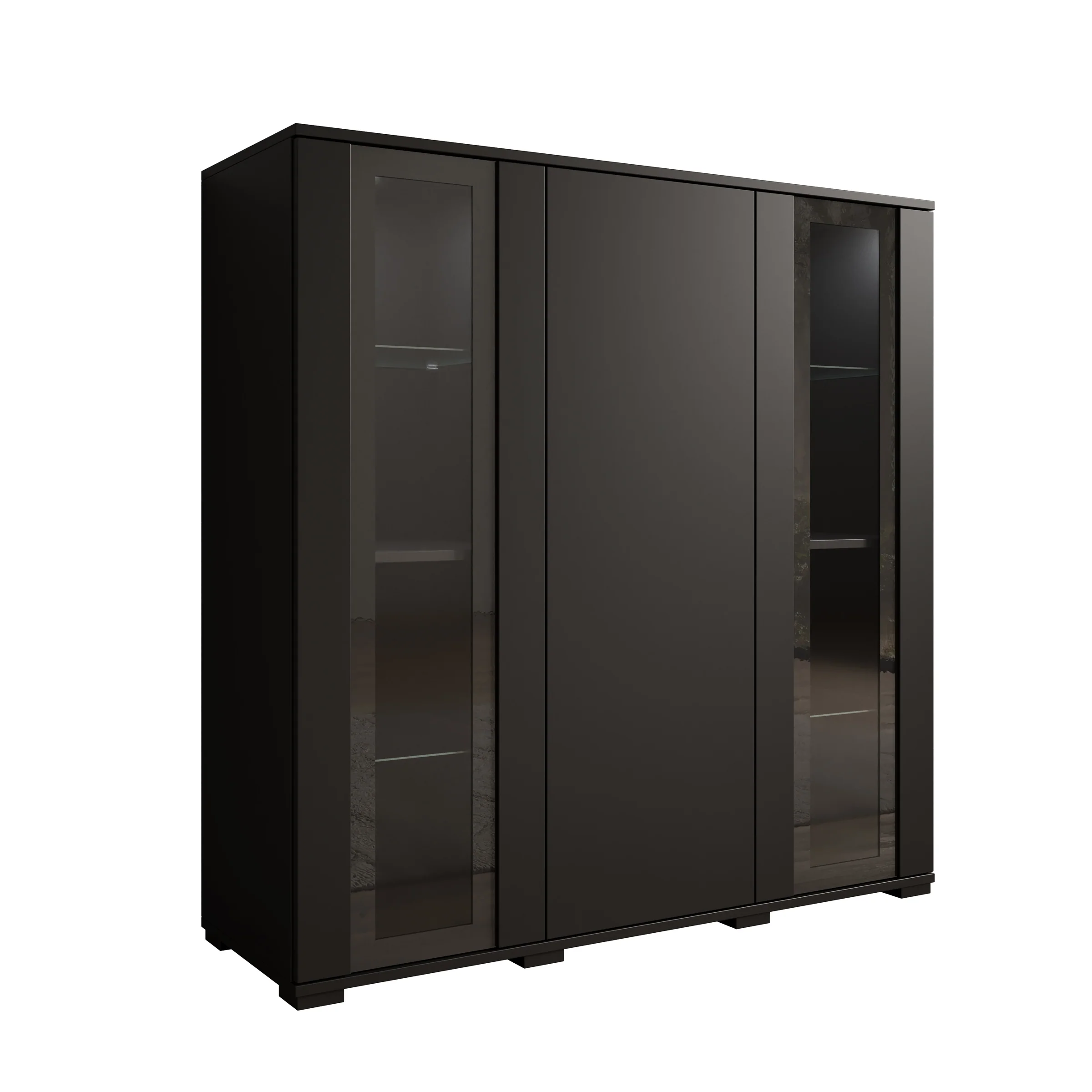 Cres - Dressoir - Zwart - 120x40x122 cm - Image 7