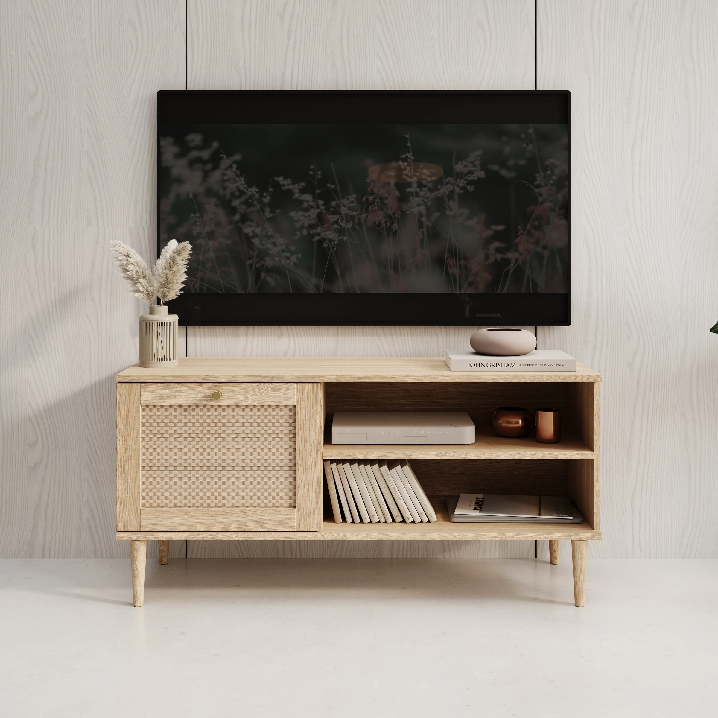 Crimson - TV-Meubel - Eiken - 120x41x58 cm - Image 3
