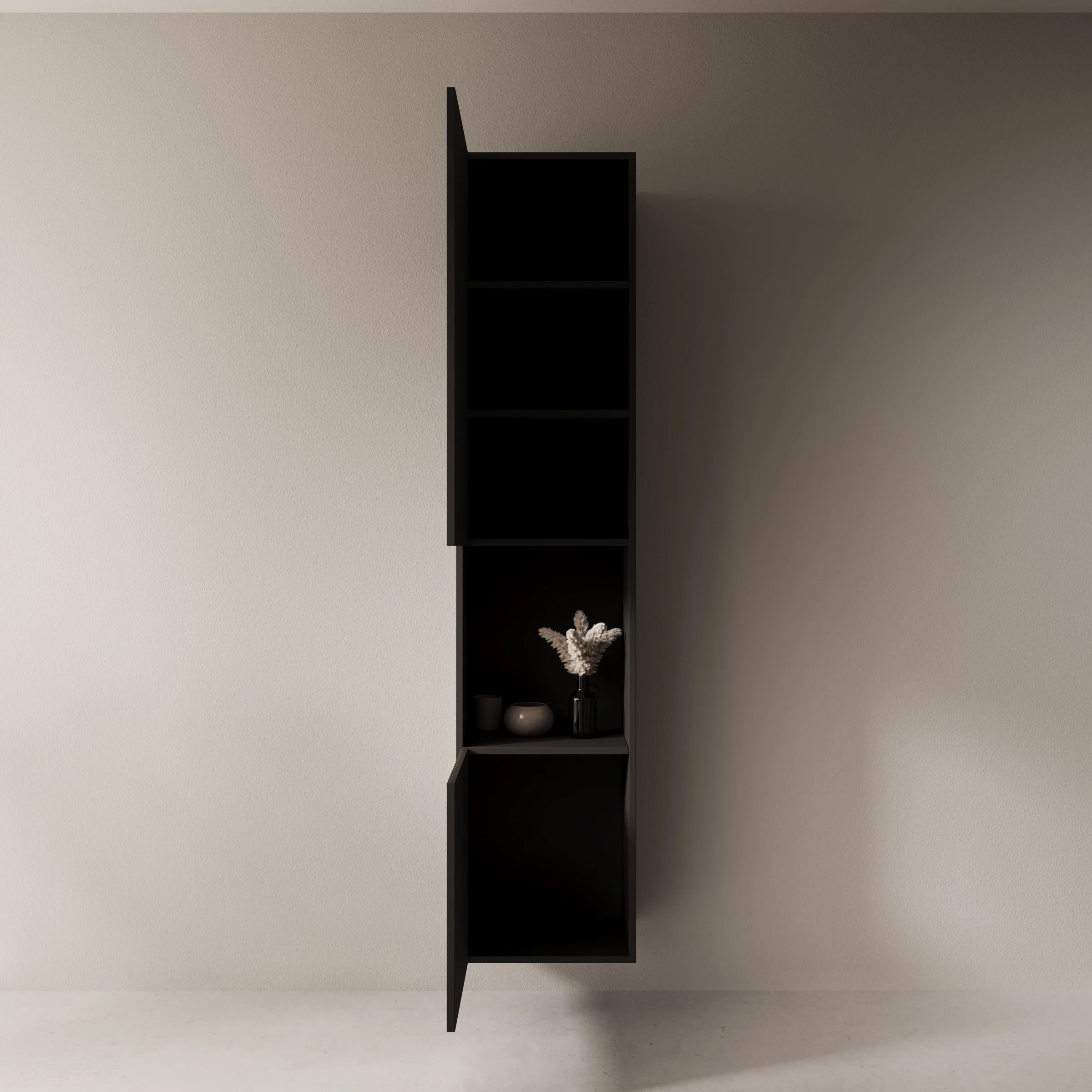 Cruzar 2 - Vitrinekast - Zwart - 40x30x180 cm - Image 2