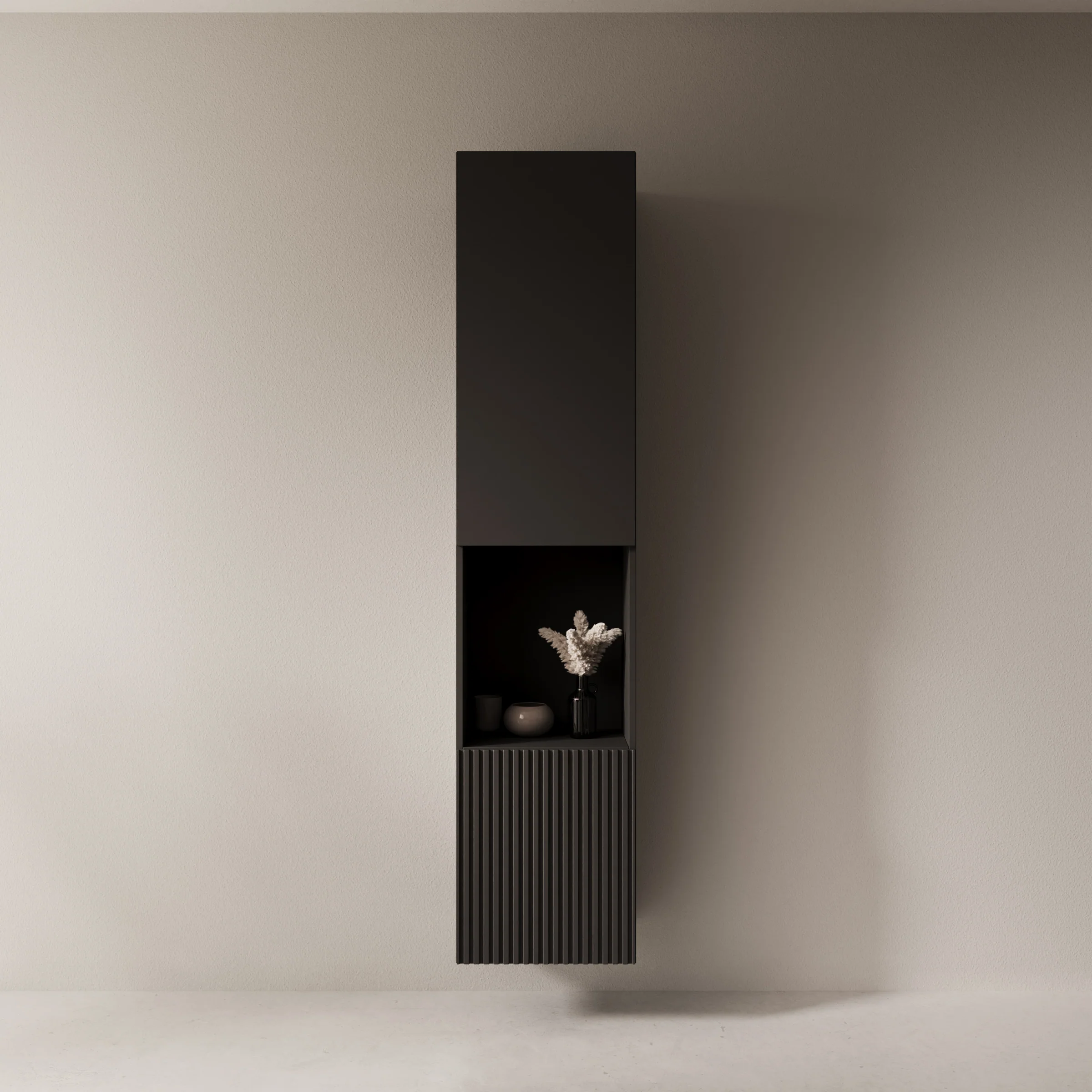 Cruzar 2 - Vitrinekast - Zwart - 40x30x180 cm - Image 3