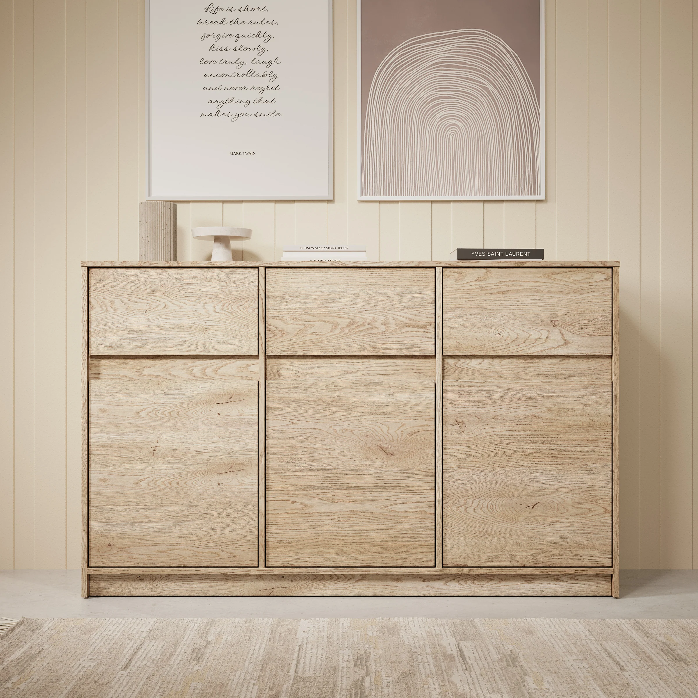 Cuarto 2 - Dressoir - Eiken - 138x40x87 cm - Image 2