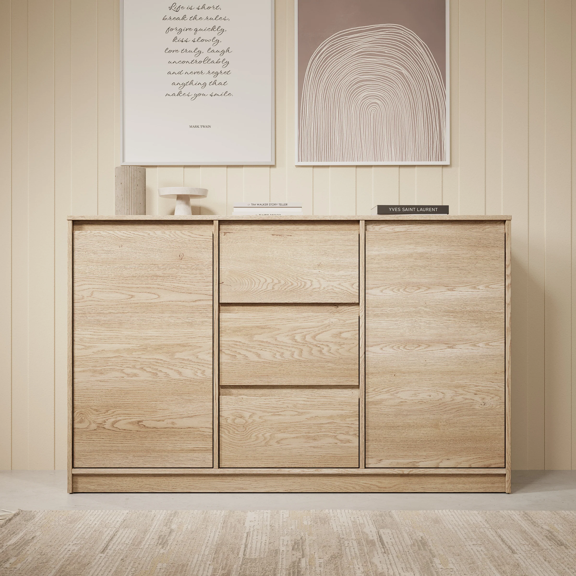 Cuarto - Dressoir - Eiken - 138x40x87 cm - Image 2