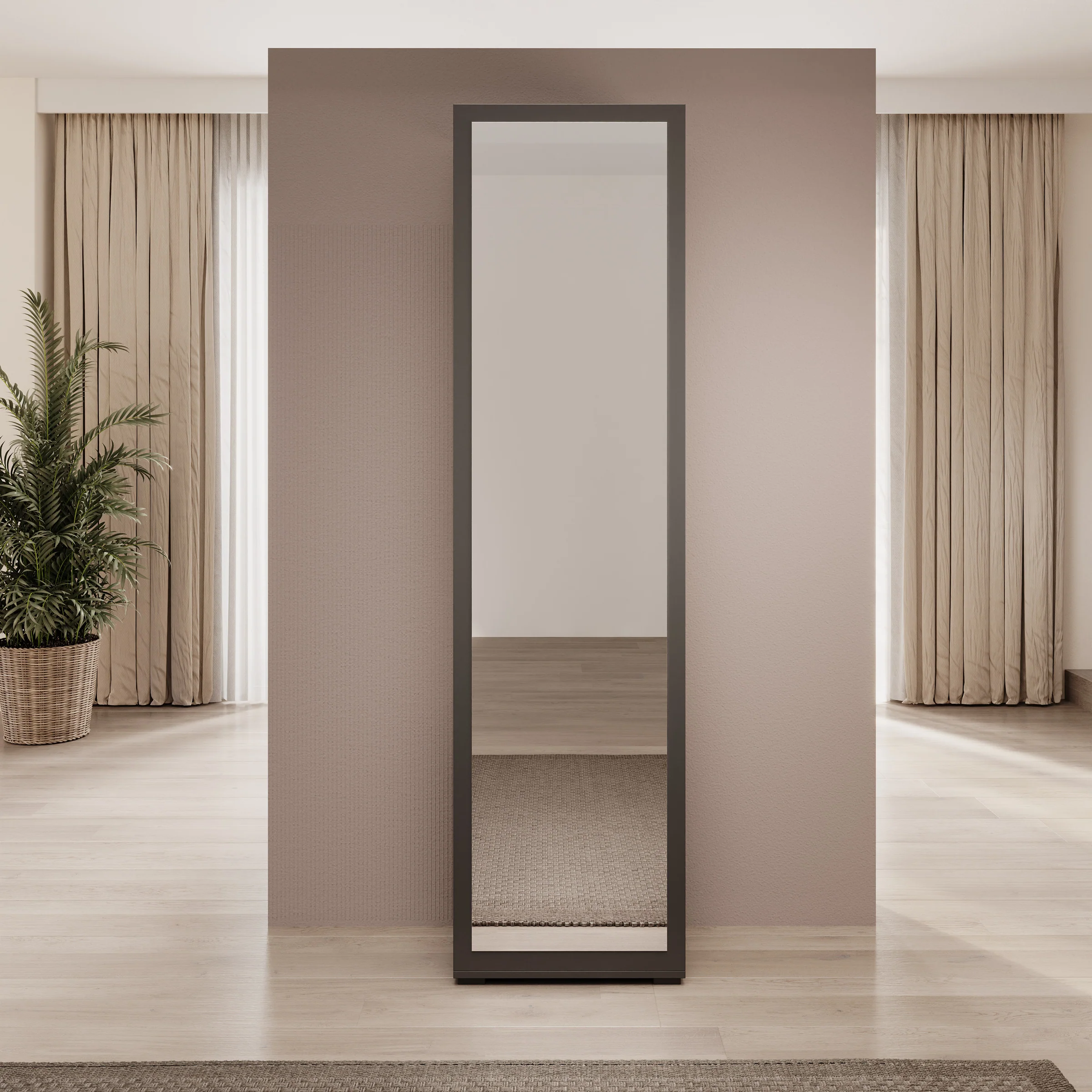 Deacon - Halkast - Zwart - 50x35x190 cm - Image 2