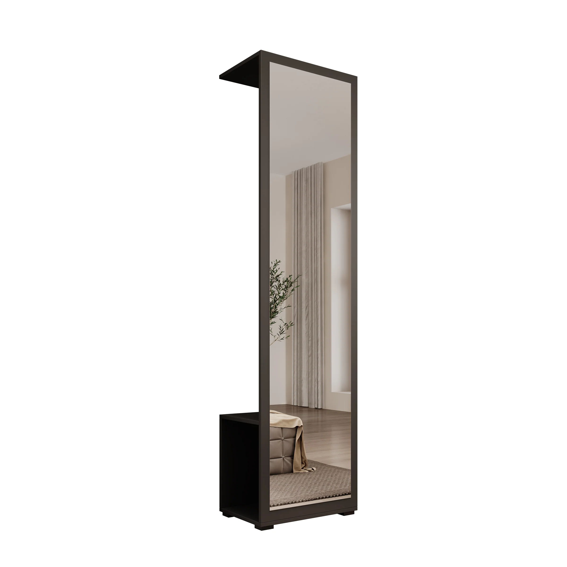 Deacon - Halkast - Zwart - 50x35x190 cm - Image 5