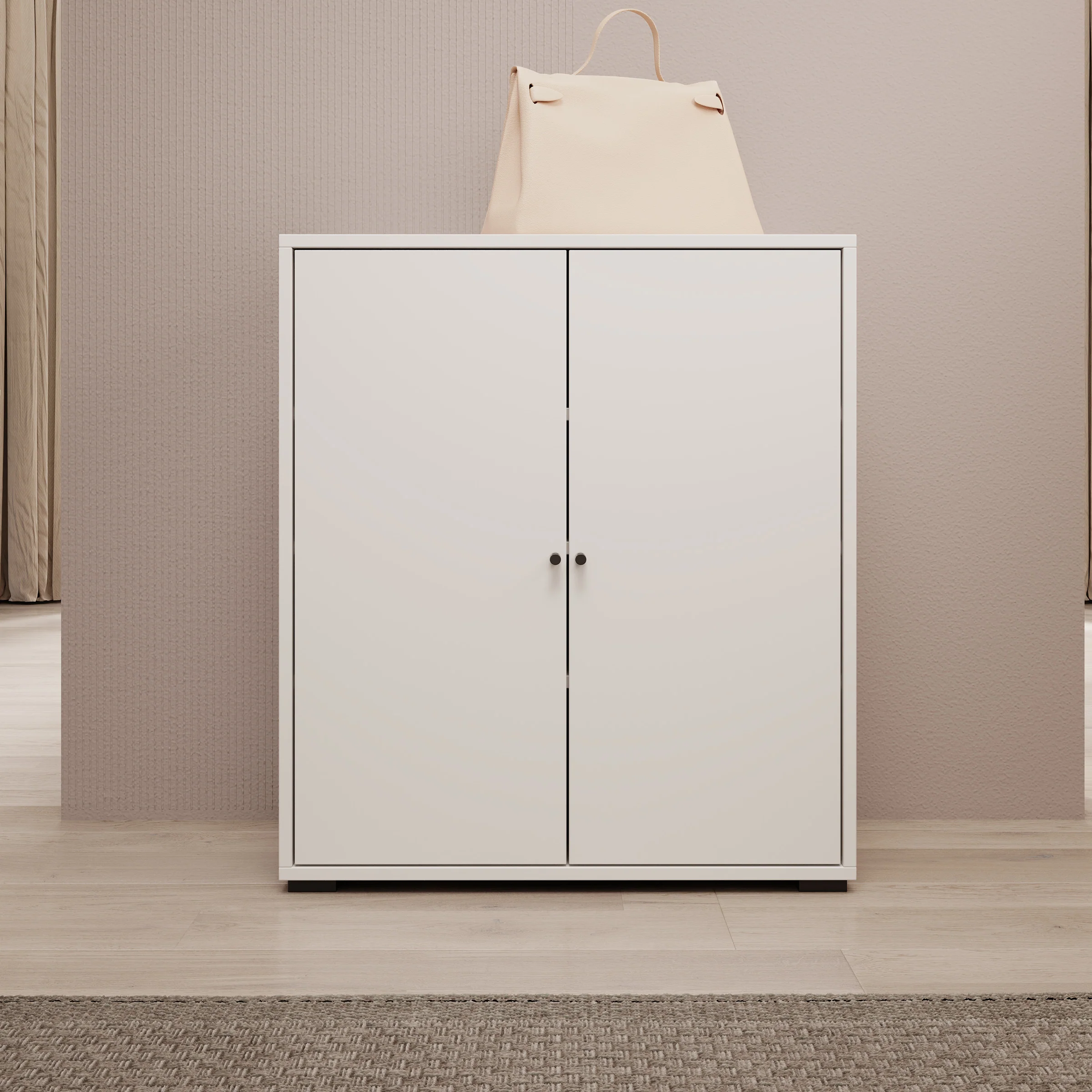 Deacon - Schoenenkast - Wit - 70x33x78 cm - Image 3