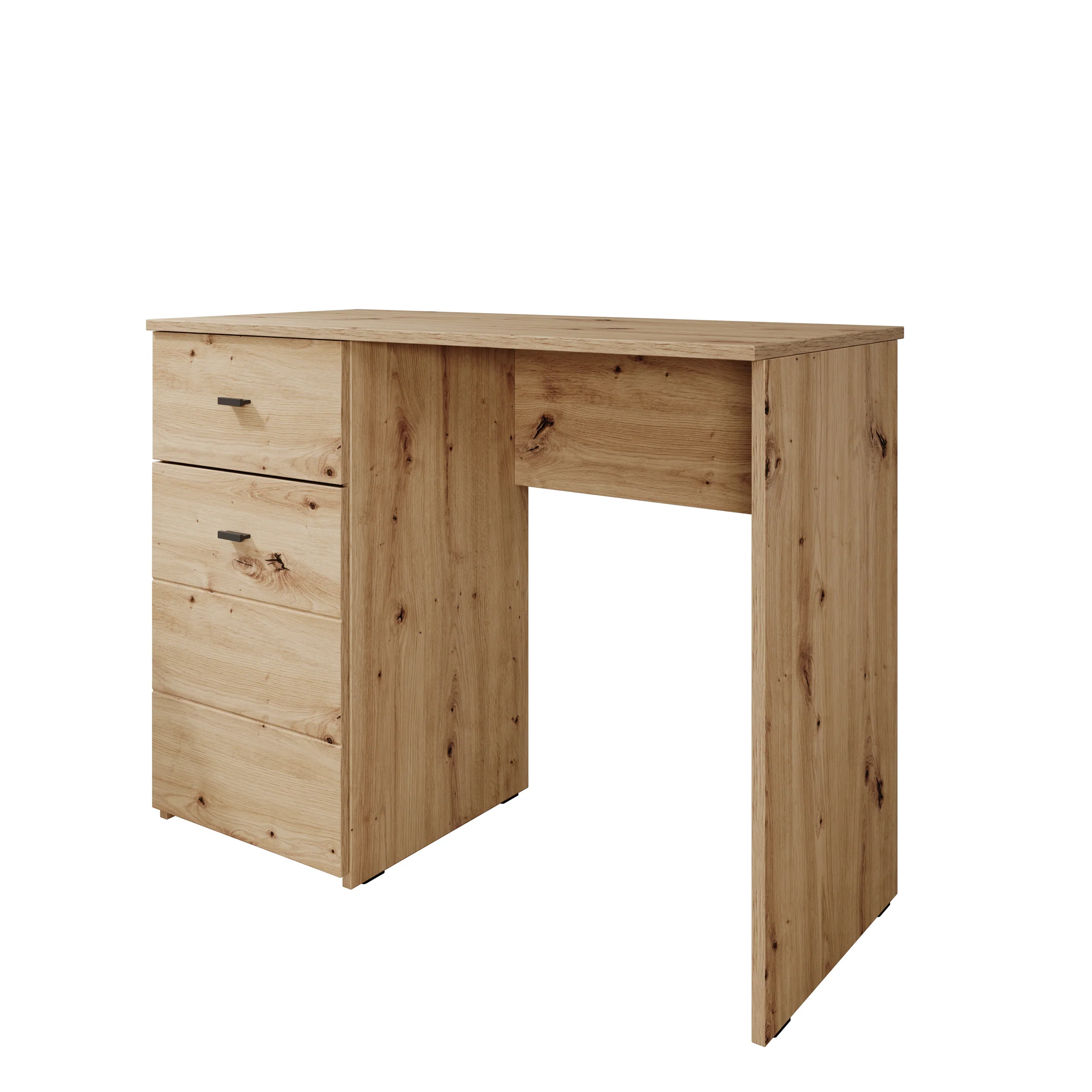 Denso - Bureau - Eikenpatroon - 98x45x74 cm - Image 7