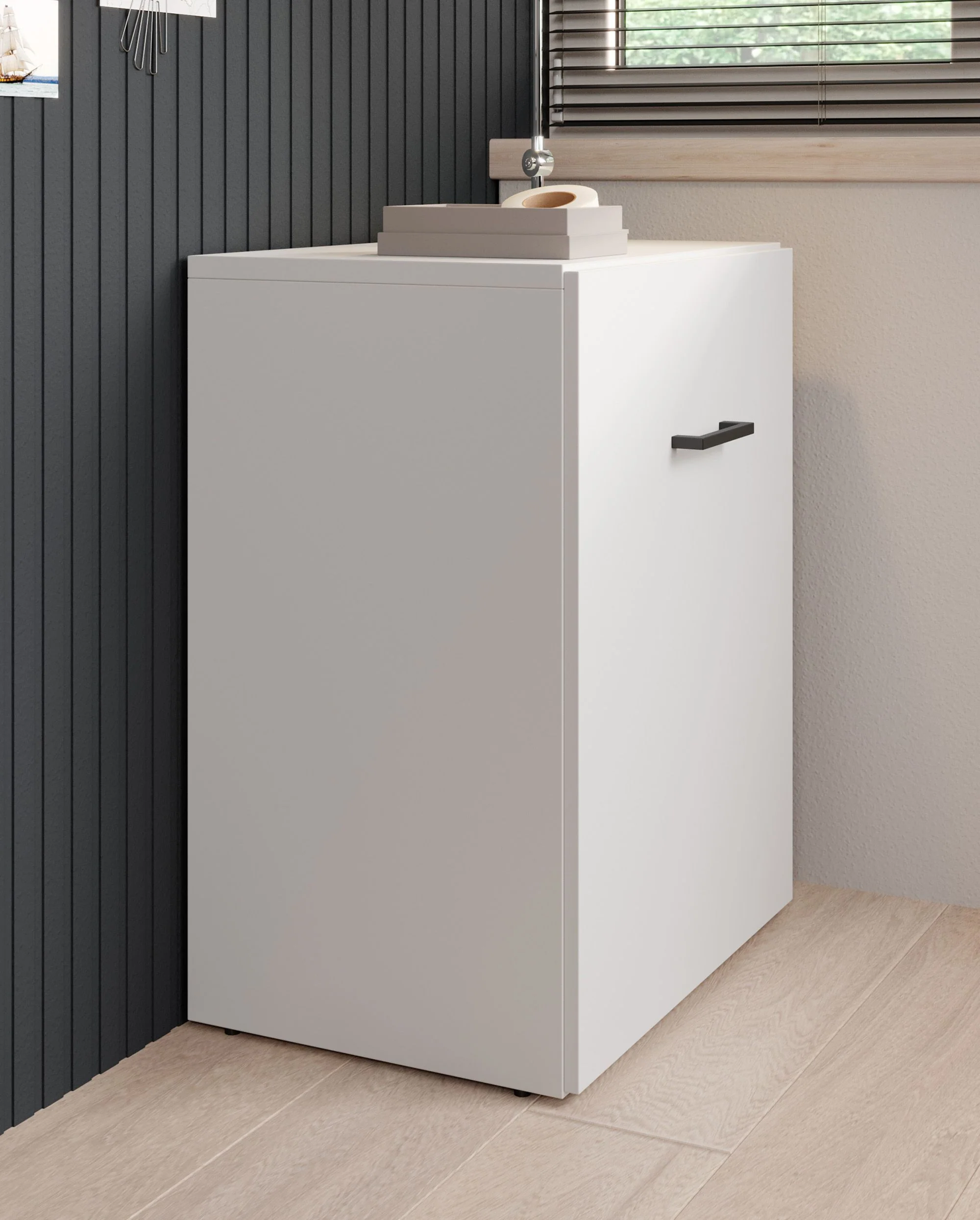 Dice - Bureau - Wit - 132x60 cm - Image 6