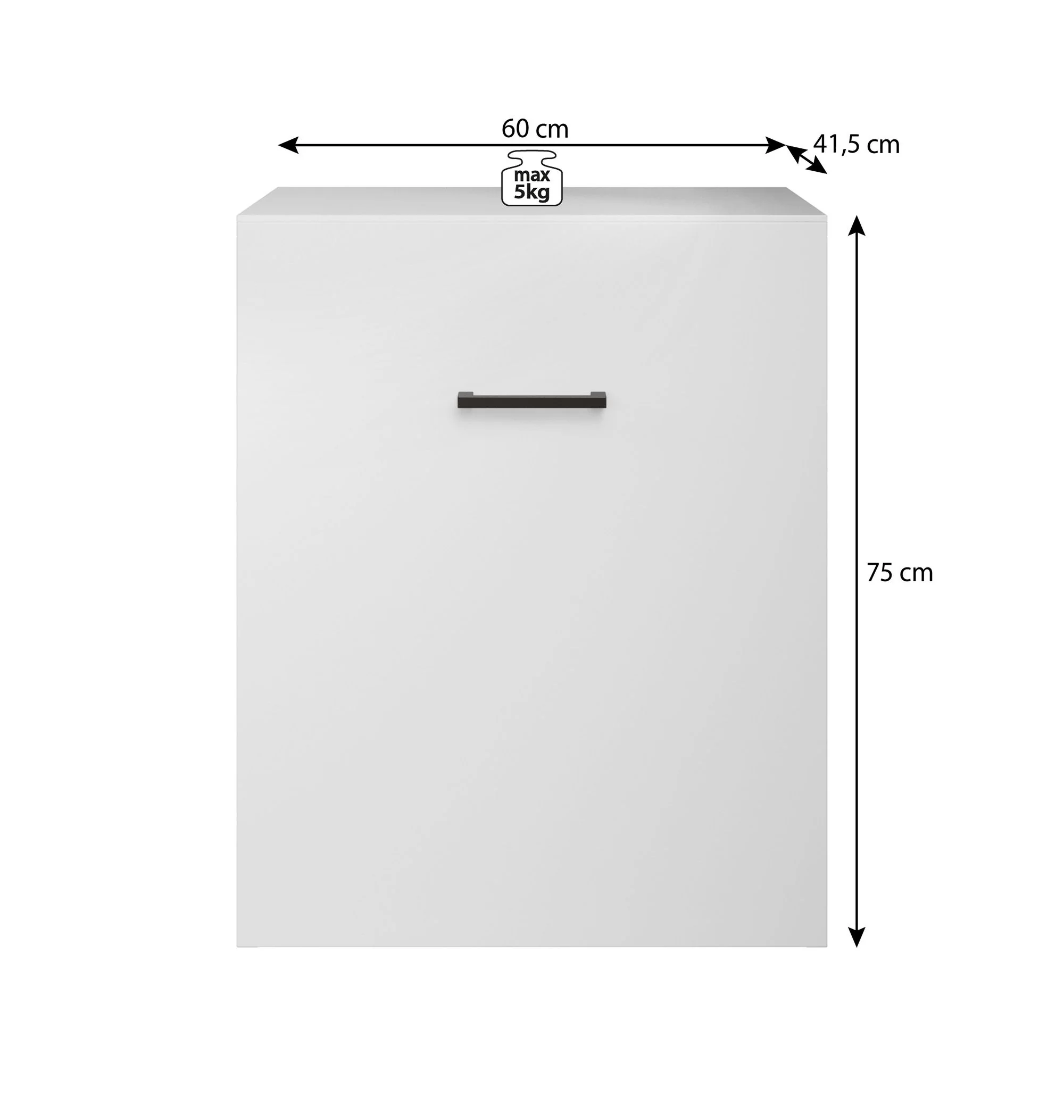 Dice - Bureau - Wit - 132x60 cm - Image 8