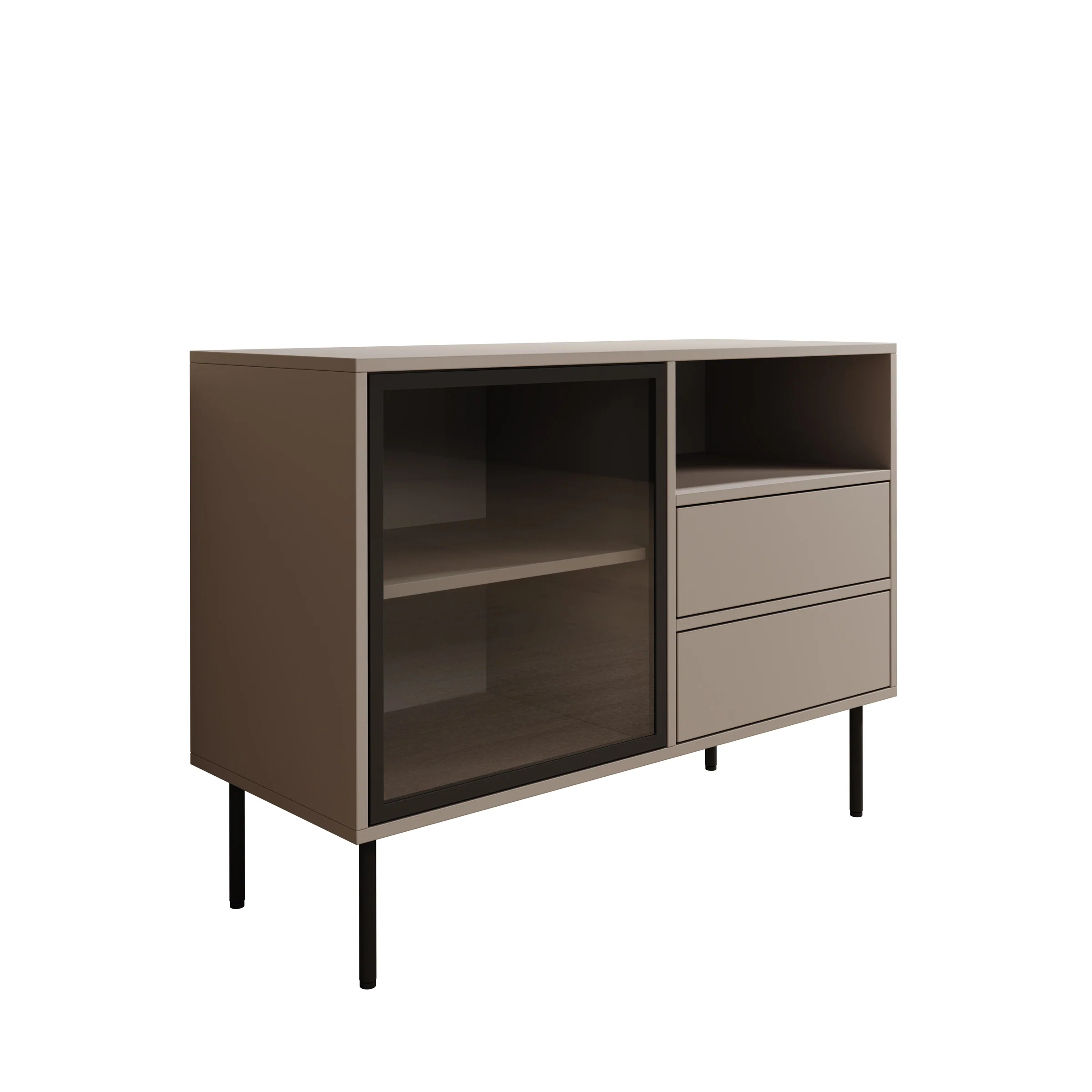 Dimora - Dressoir - Beige - 100x40x80 cm - Image 8