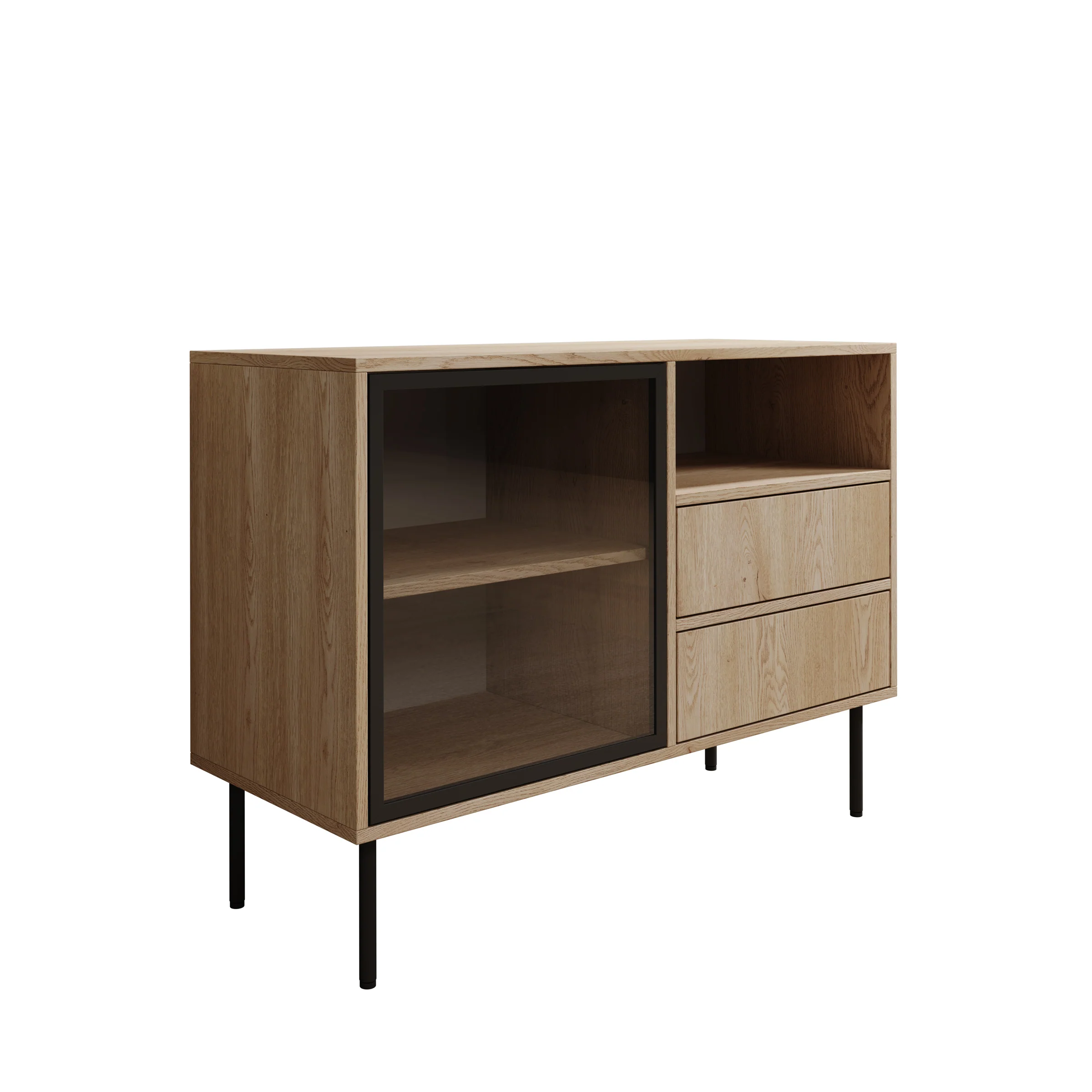 Dimora - Dressoir - Eikenpatroon - 100x40x80 cm - Image 8