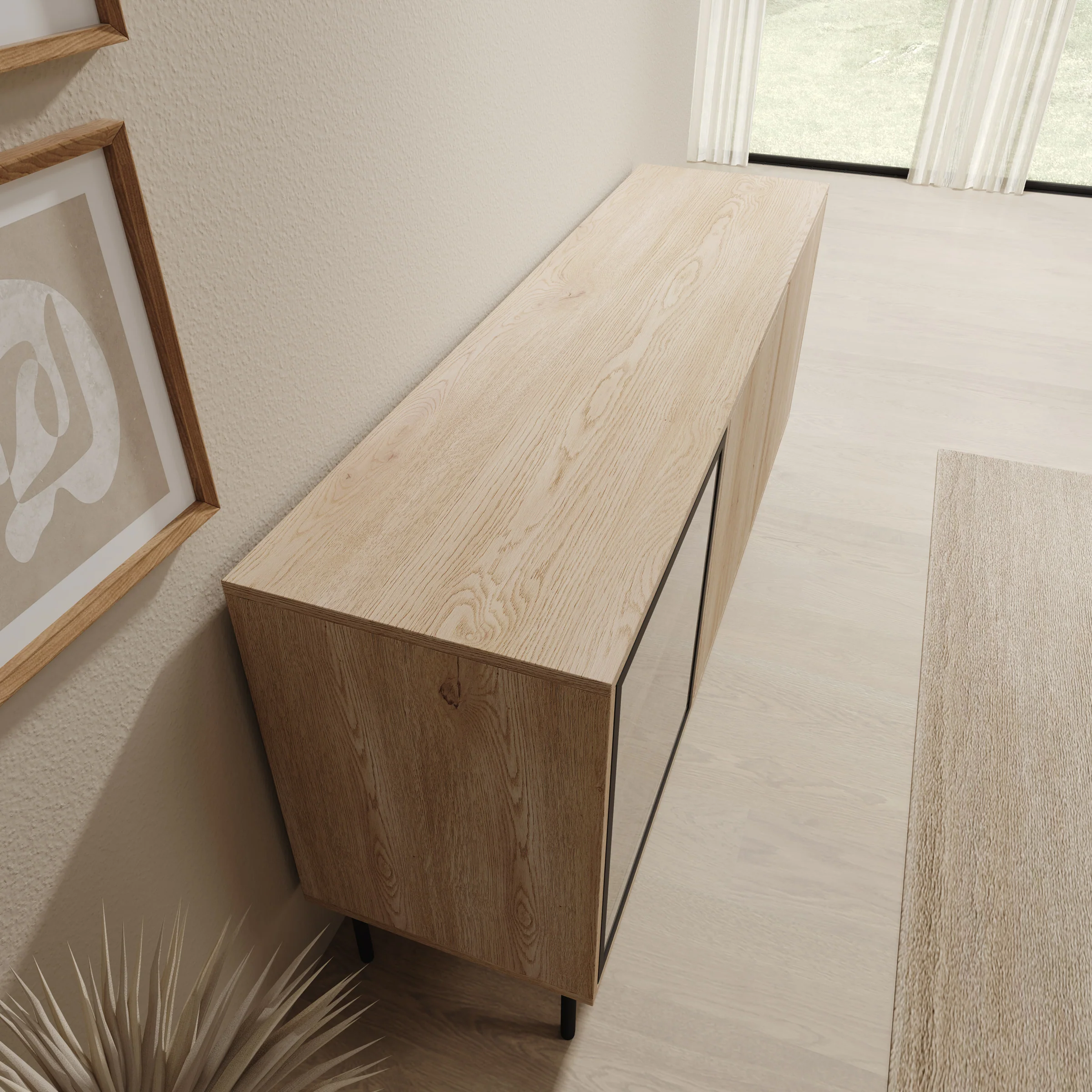 Dimora - Dressoir - Eikenpatroon - 151x40x75 cm - Image 5