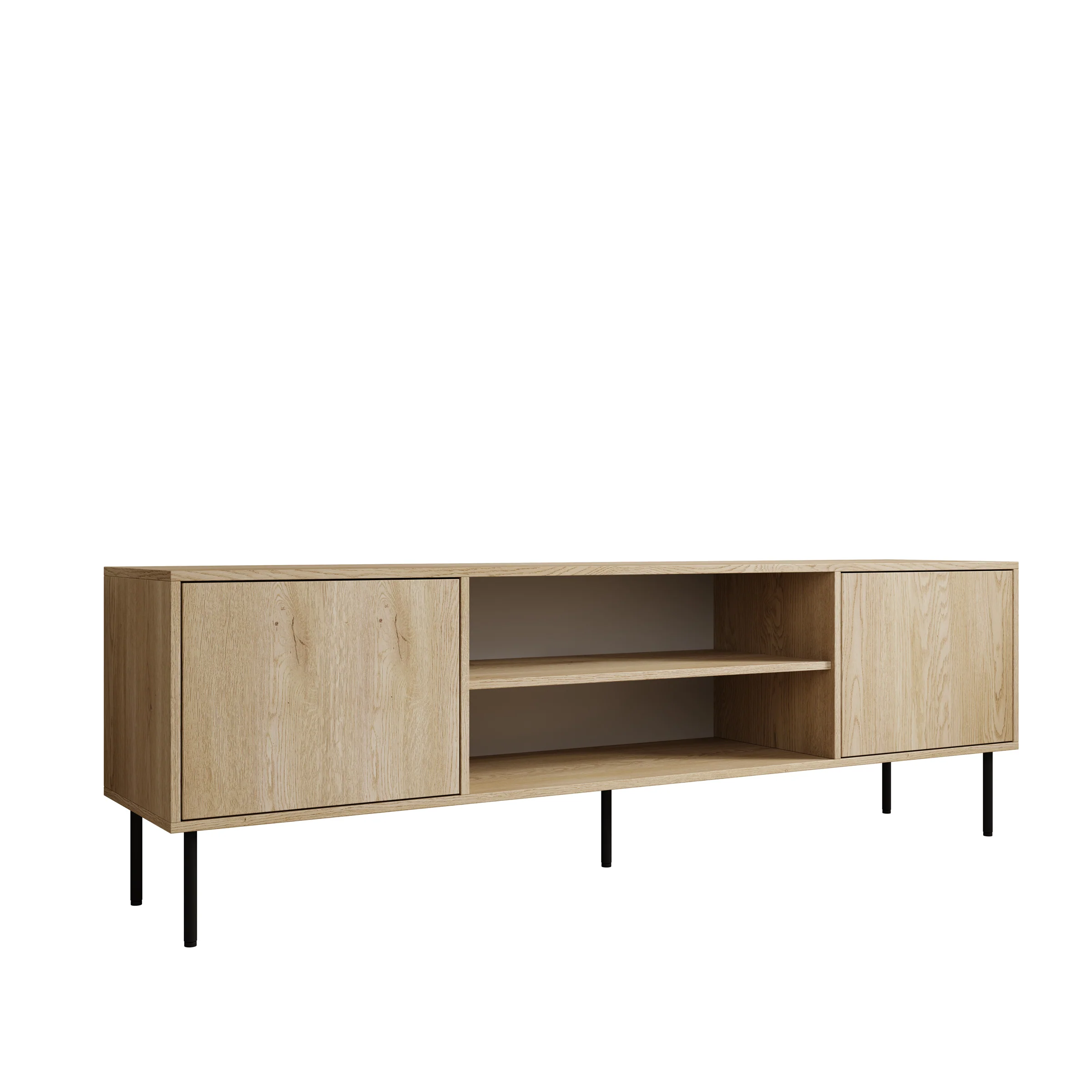 Dimora - TV-Meubel - Eikenpatroon - 183x40x60 cm - Image 7