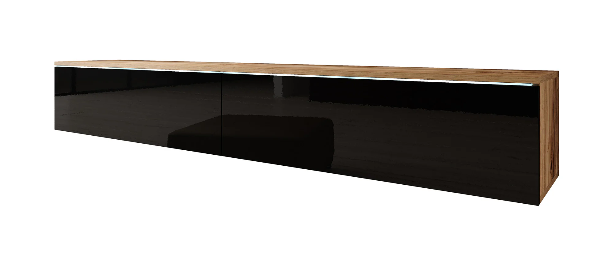 Dixon - TV-Meubel - Zwart/eiken - 180 cm - Image 7