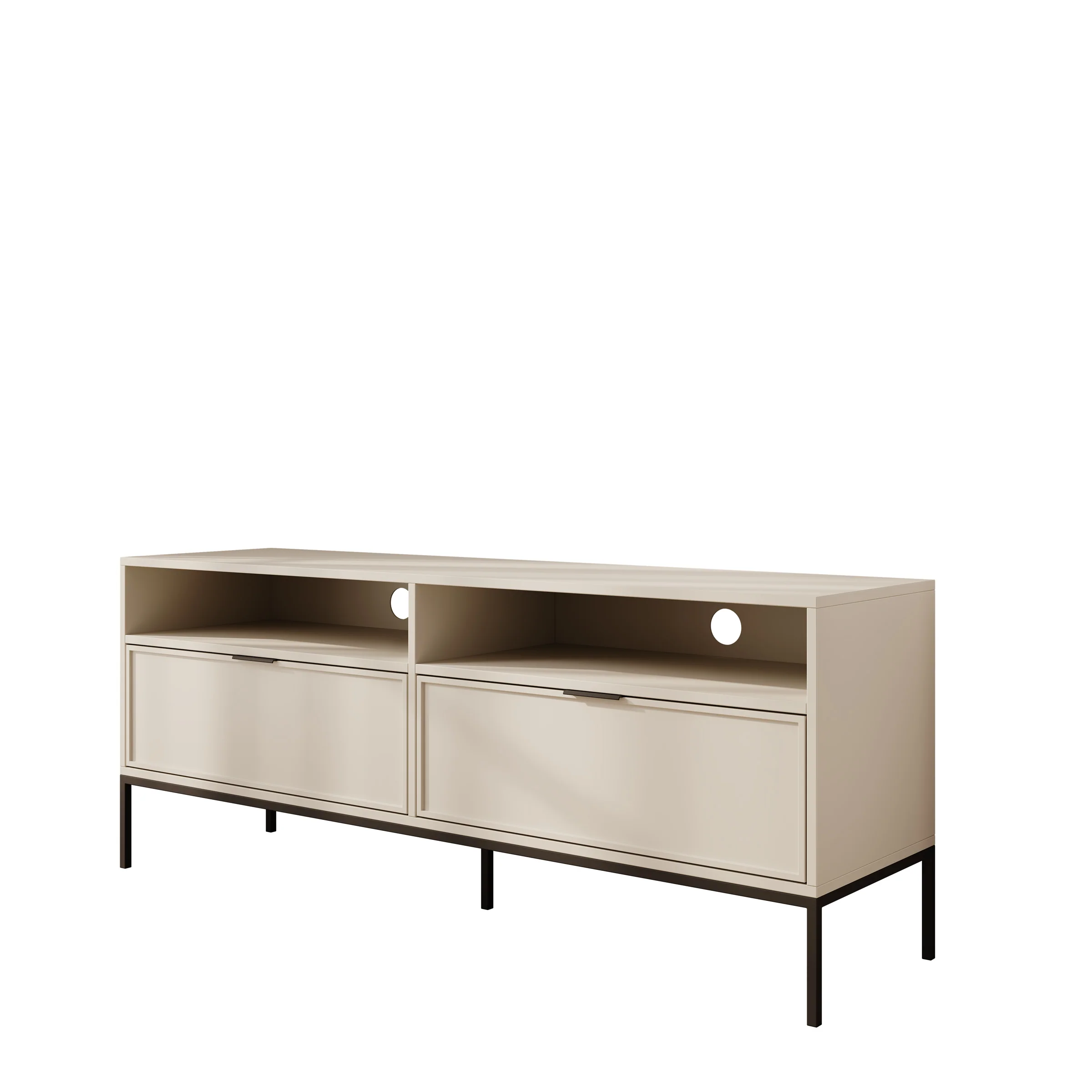 Dominica - TV-Meubel - Beige - 150x40x60 cm - Image 7