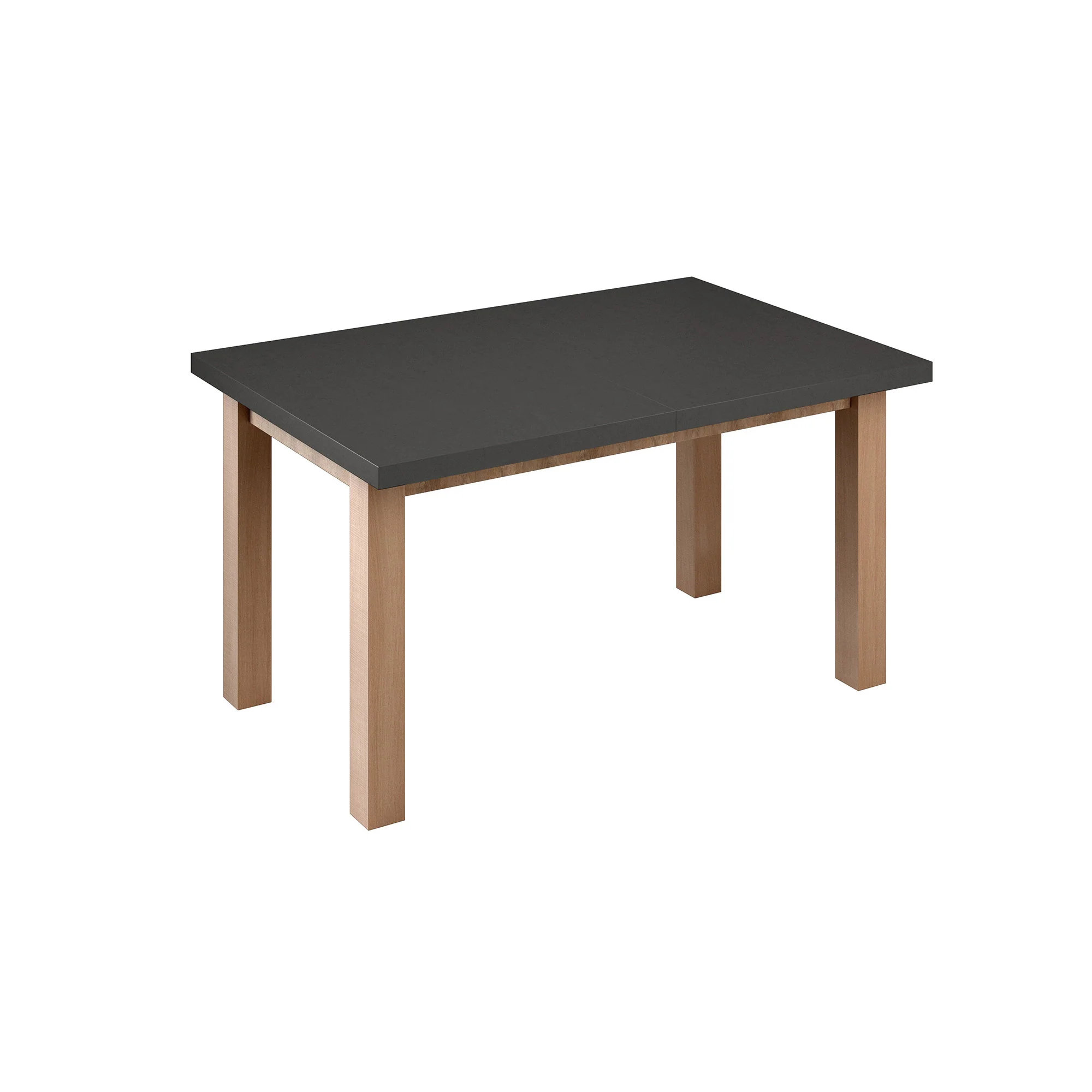 Monaco - Eetkamertafel - Eiken/Grijs - 160x90x79 cm - Image 5