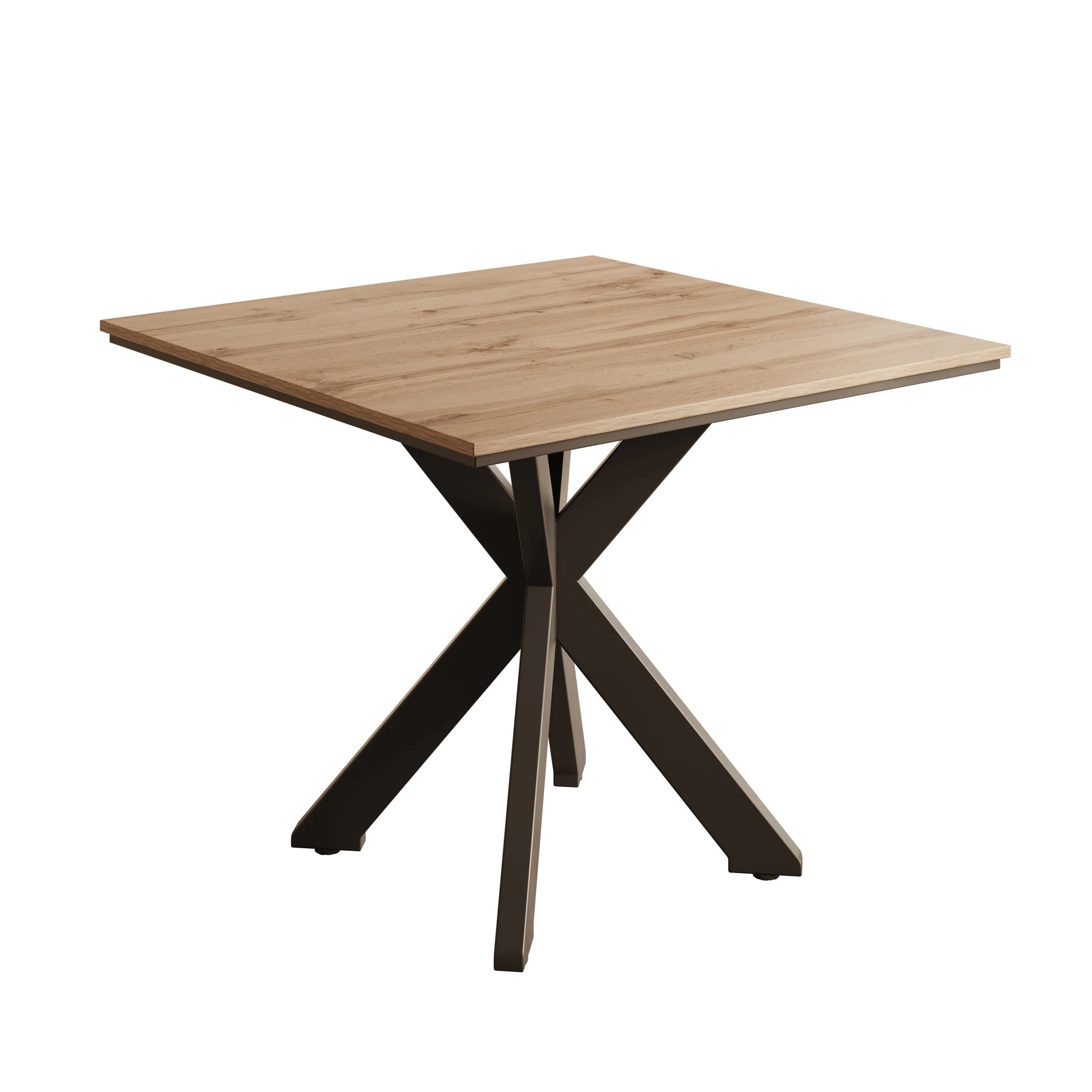 Pacey - Eetkamertafel - Eiken - 90x90x74 cm - Image 5