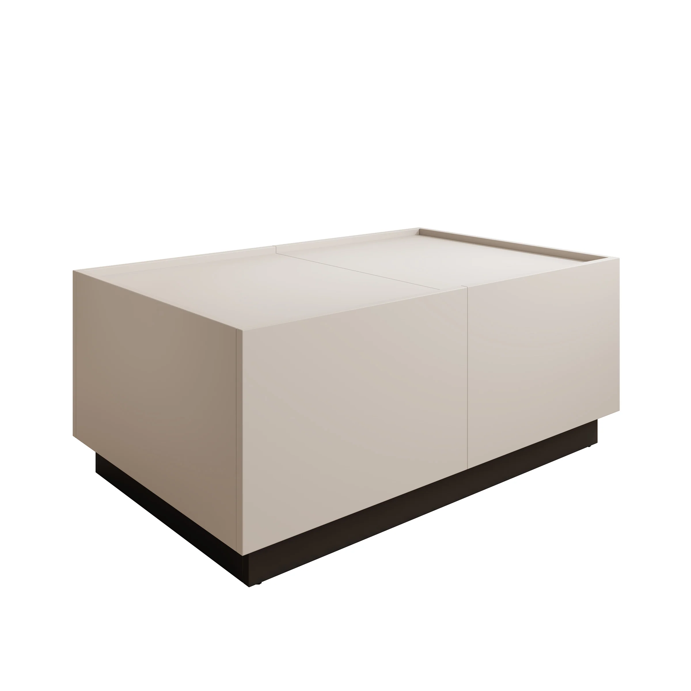 Emino - Salontafel - Beige - 90x58x38 cm - Image 6