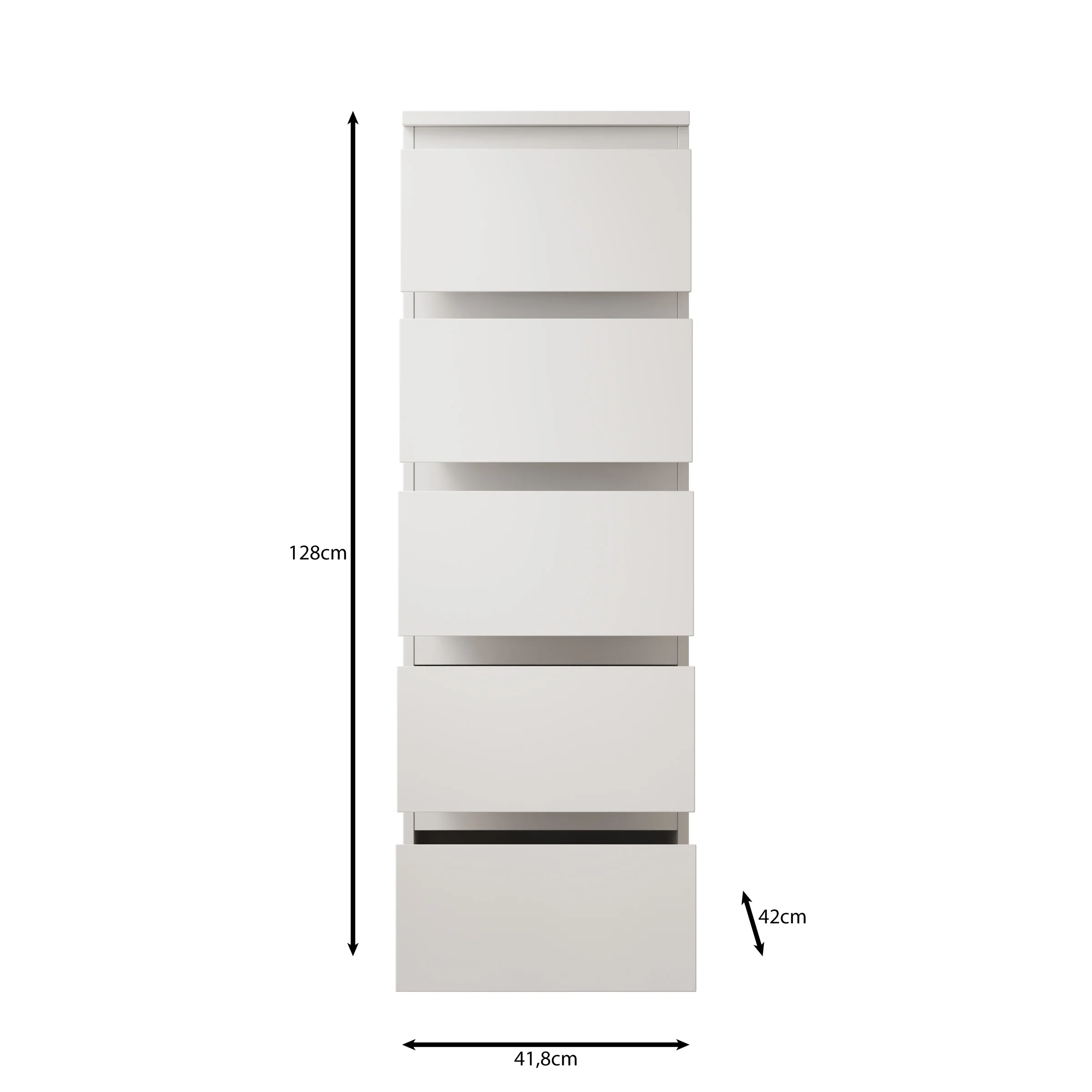 Eskar - Schoenenkast - Eikenpatroon - 42x42x128 cm - Image 5